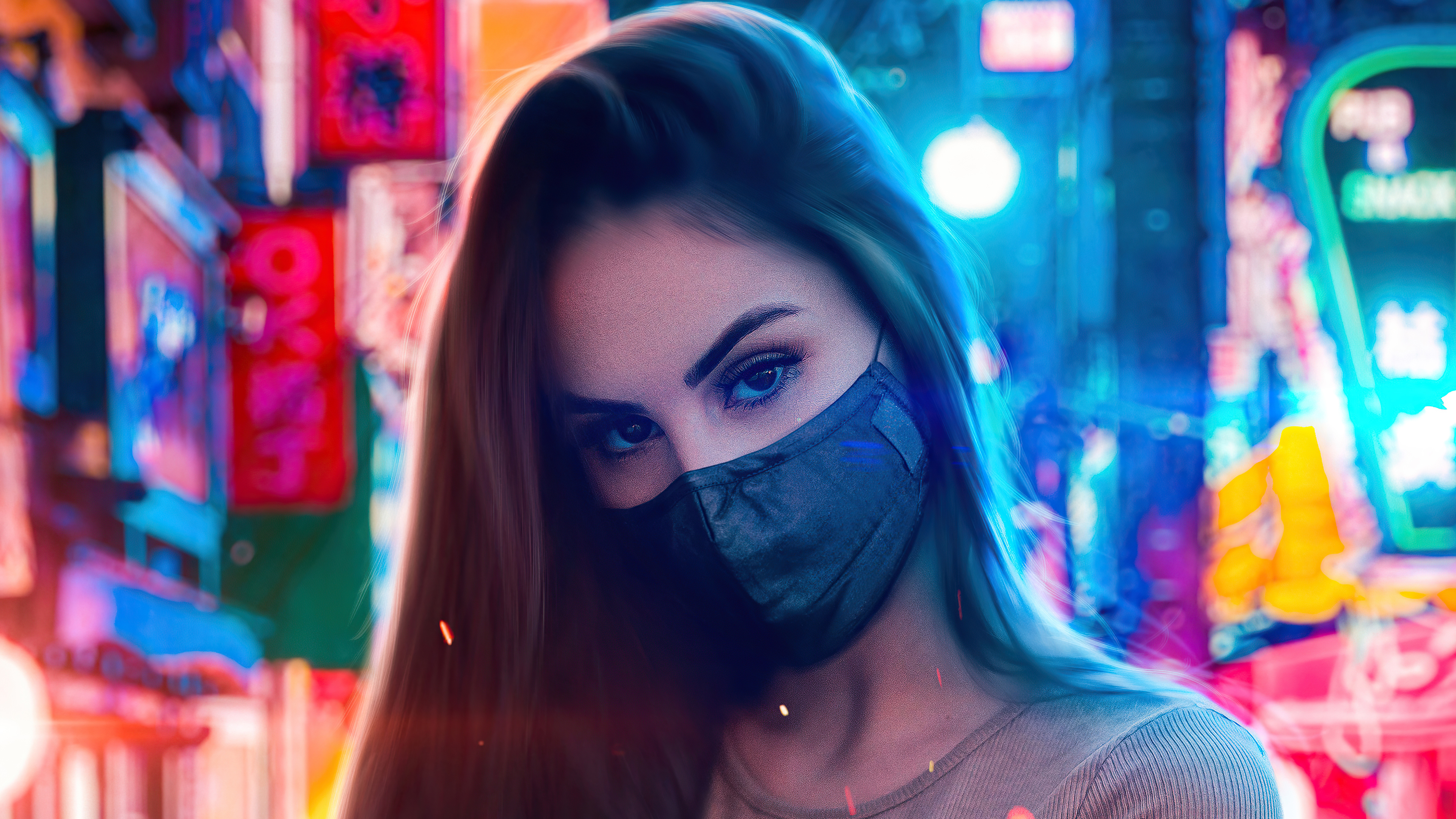 Girl Scifi Mask 4k, HD Girls, 4k Wallpapers, Images, Backgrounds, Photos  and Pictures
