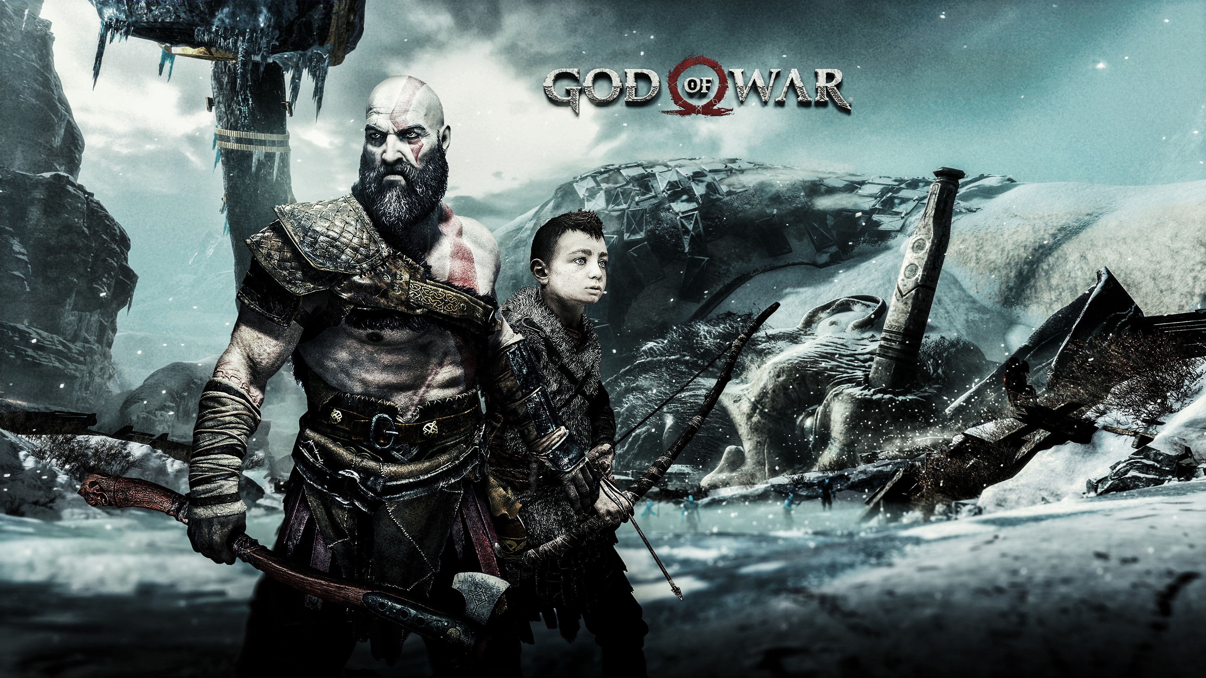 Kratos God of War pc games HD wallpaper