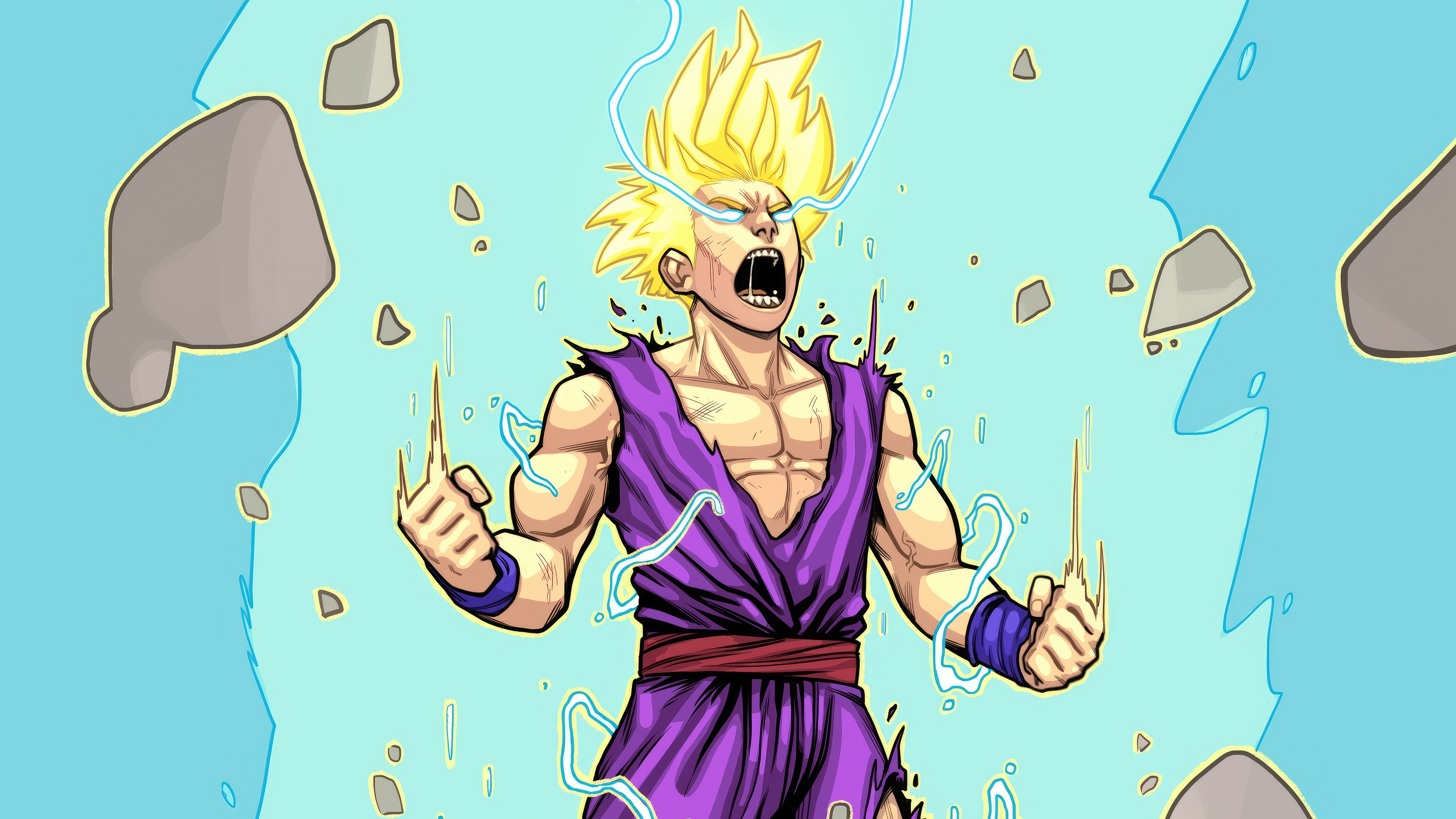 wallpapers animes gohan dragon ball