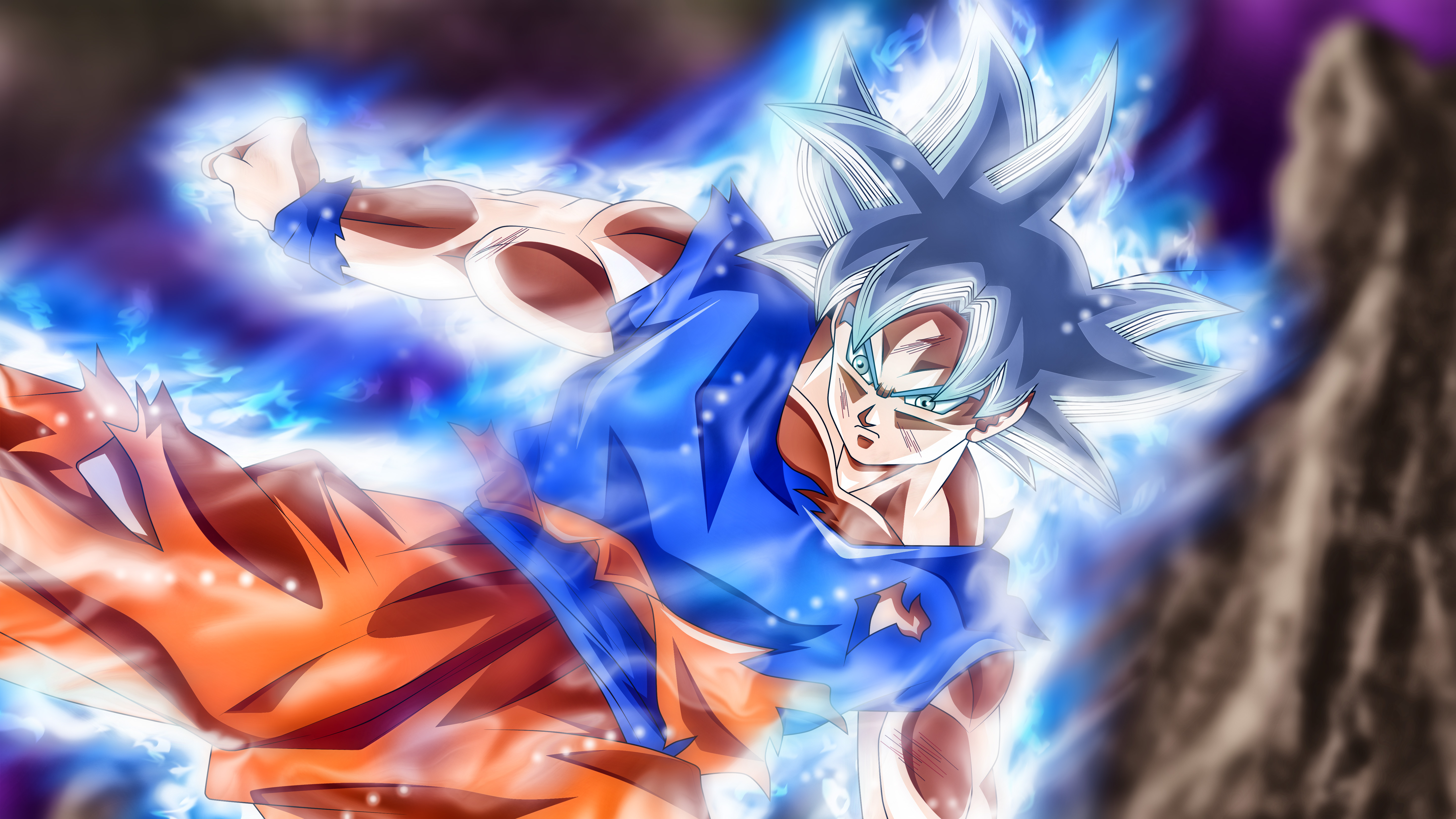 1366x768 Goku Dragon Ball Super Ultra Instinct Laptop HD ,HD 4k