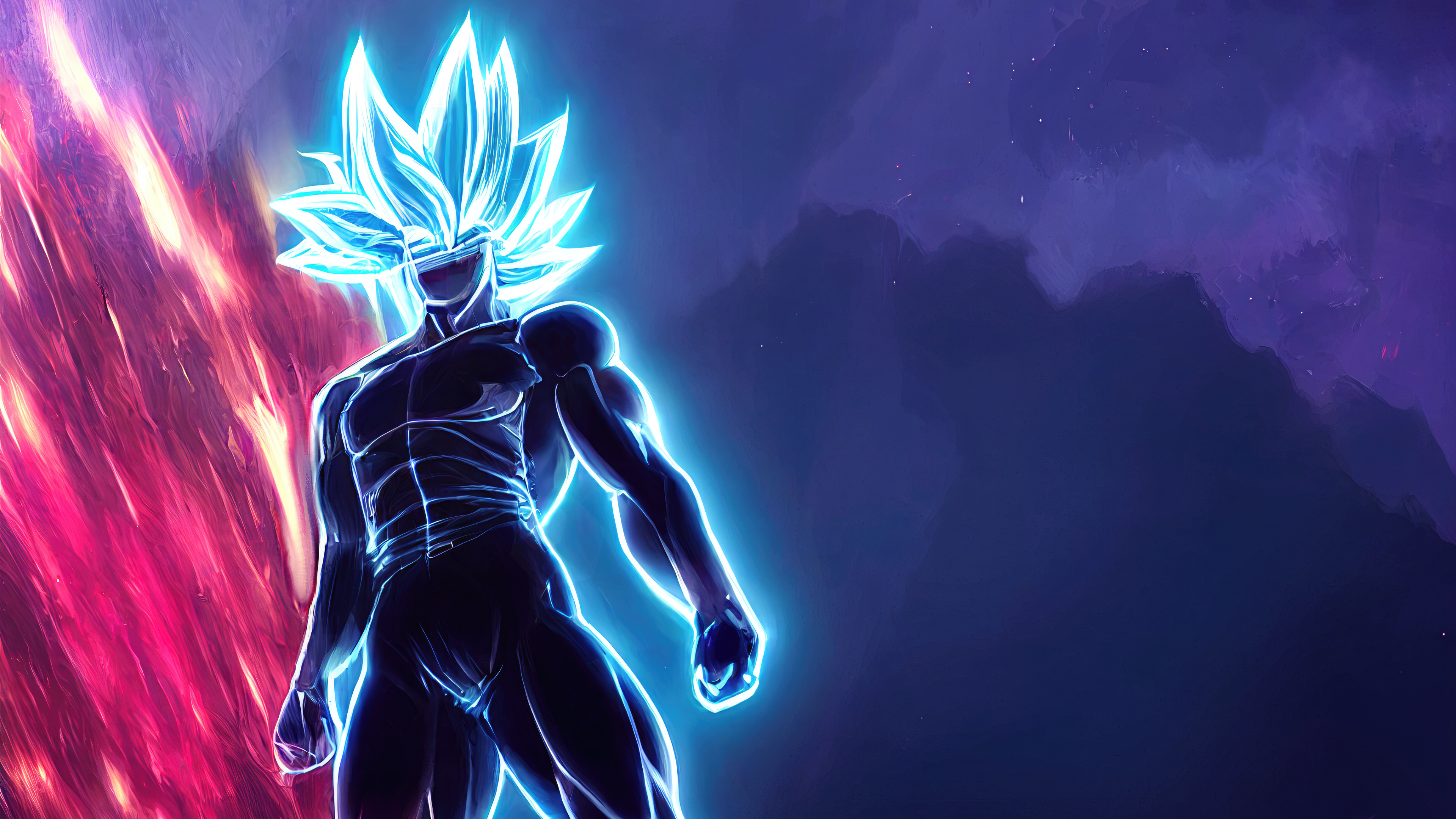 Wallpaper Anime Goku Super Saiyan Saiyan Zamasu Background  Download  Free Image