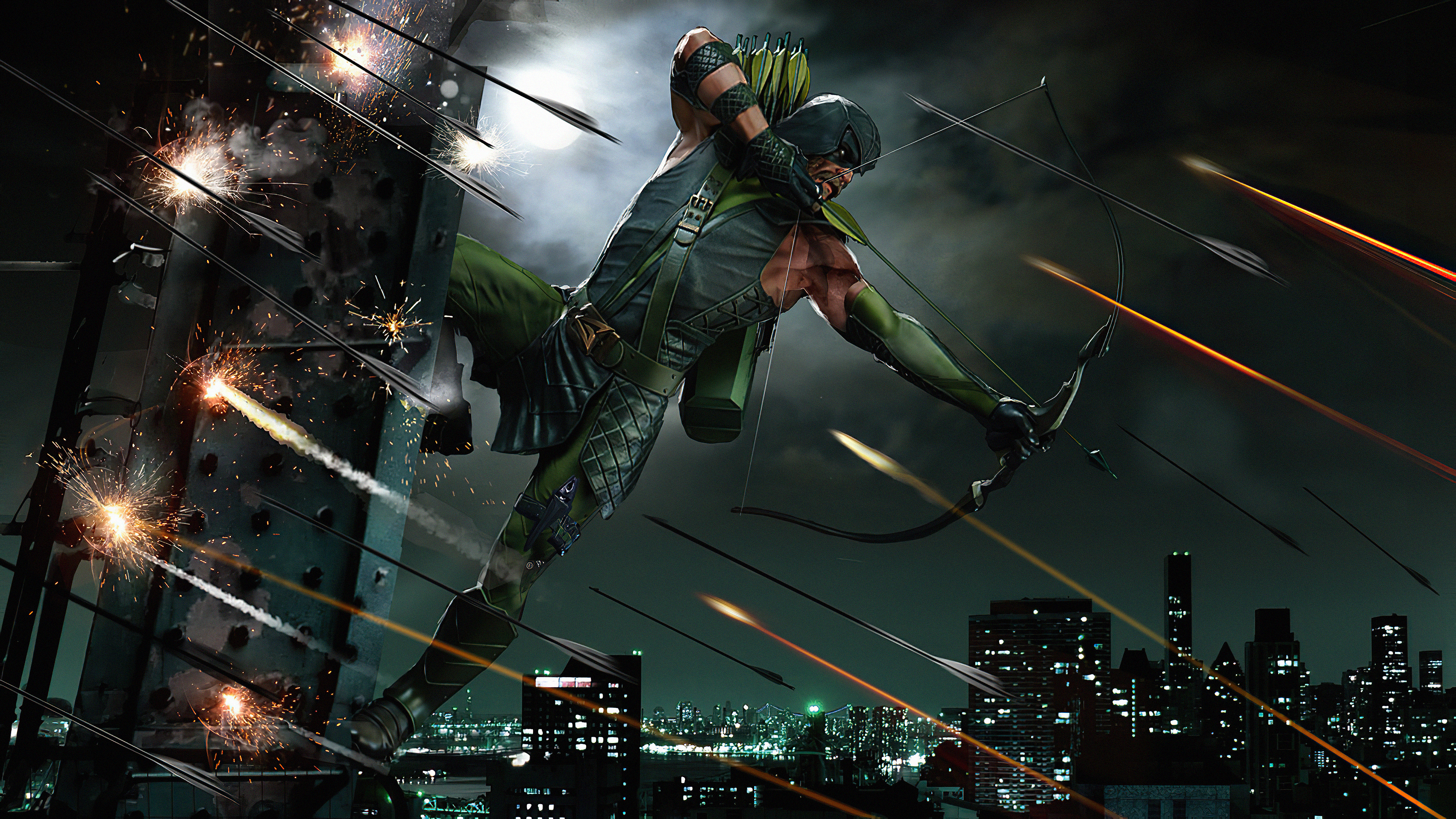 Green Arrow Bow, HD Superheroes, 4k Wallpapers, Images, Backgrounds, Photos  and Pictures