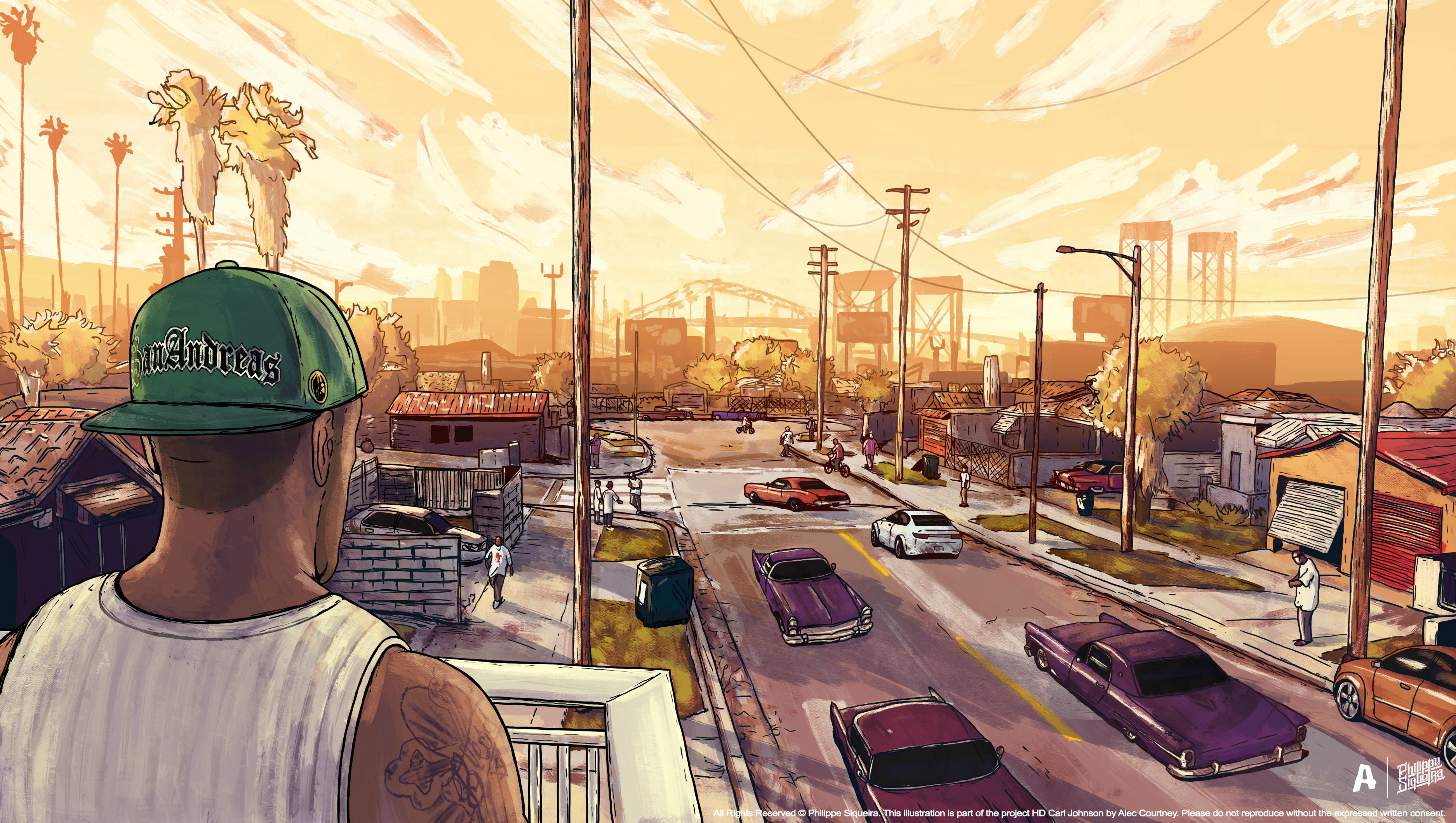 Gta San Andreas Artwork, HD Games, 4k Wallpapers, Images, Backgrounds,  Photos and Pictures