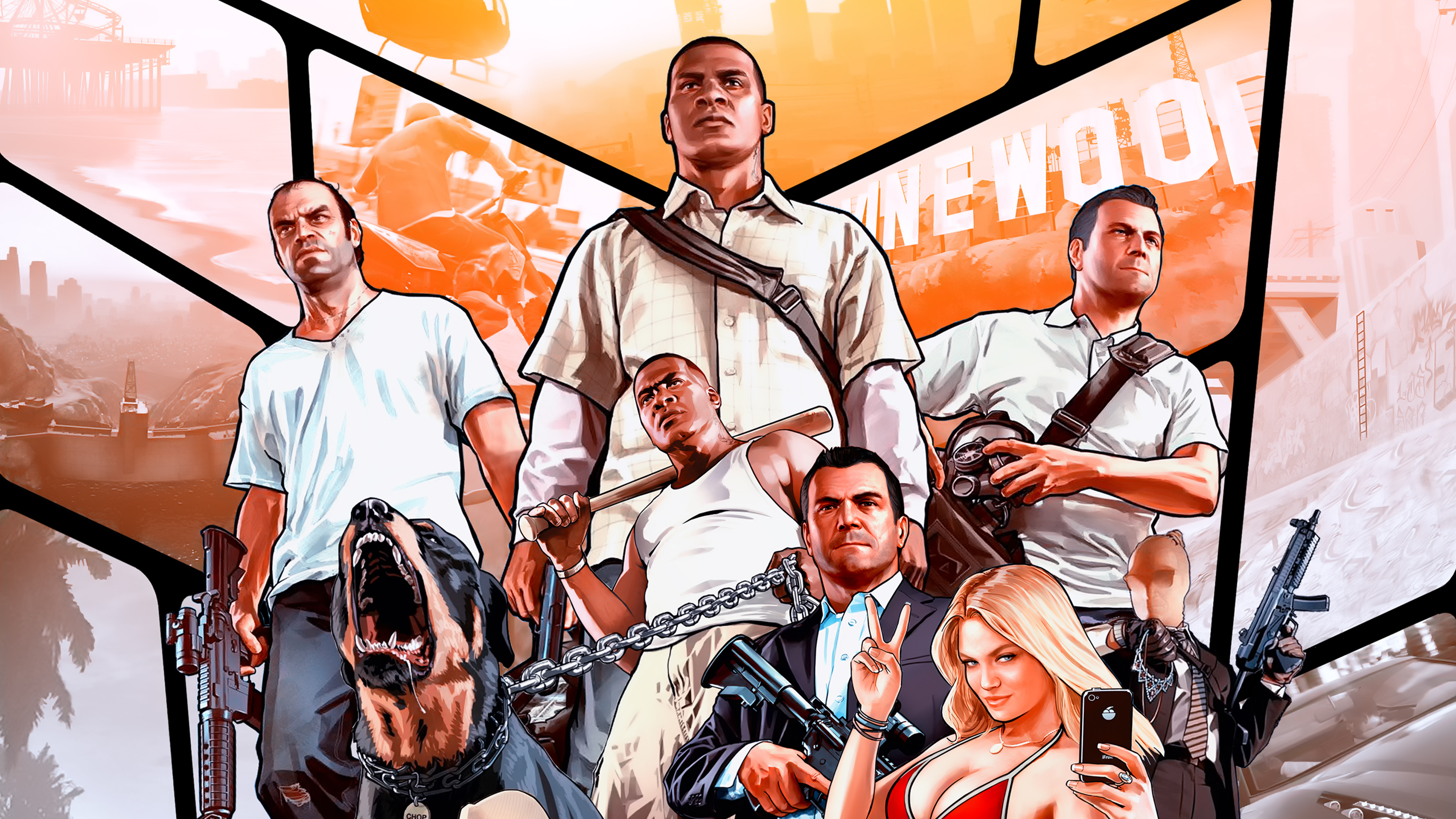 4k Wallpaper For Pc Gaming Gta 5 - IMAGESEE