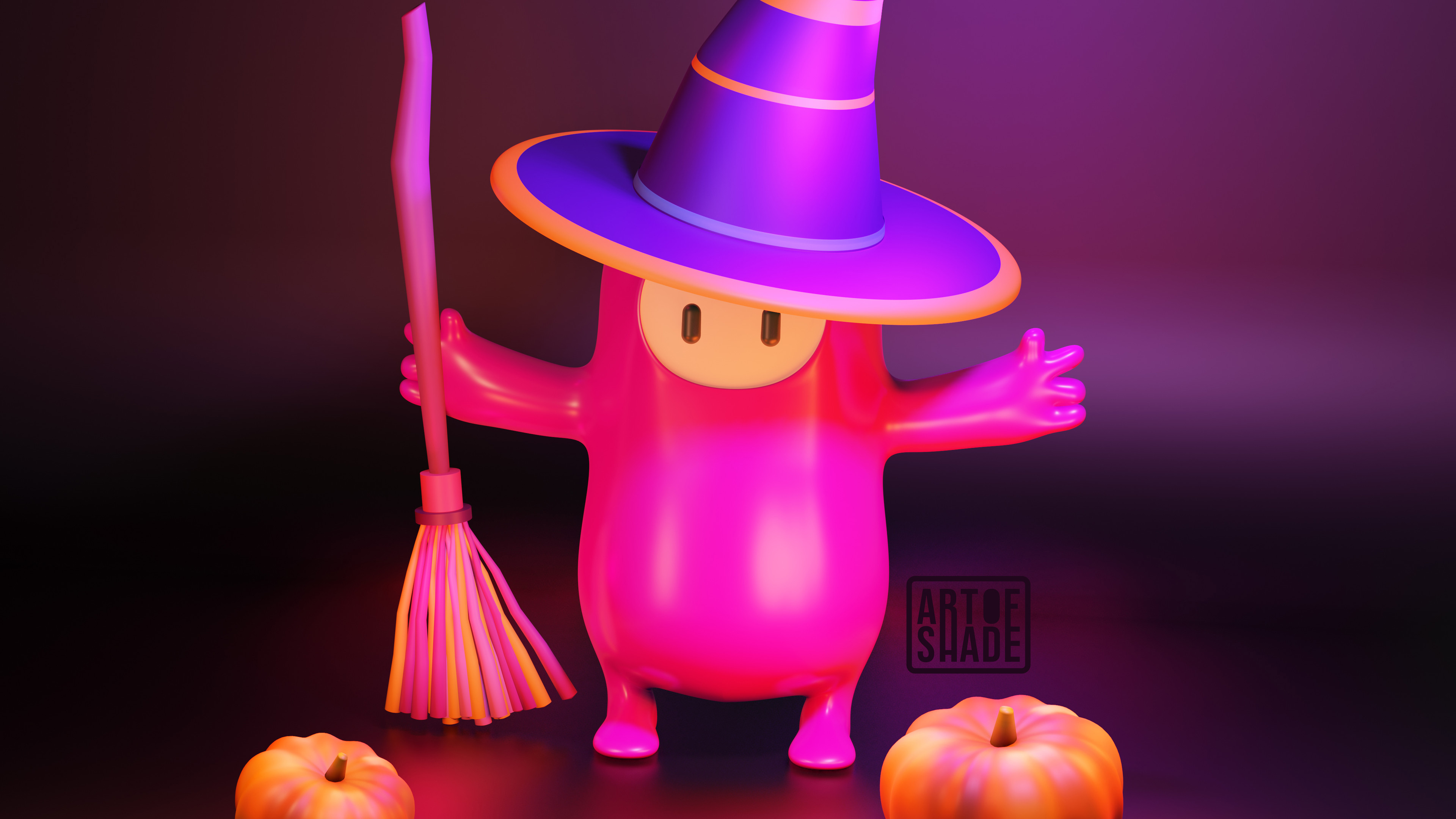 Halloween Fall Guys Game 4k, HD Games, 4k Wallpapers, Images, Backgrounds,  Photos and Pictures