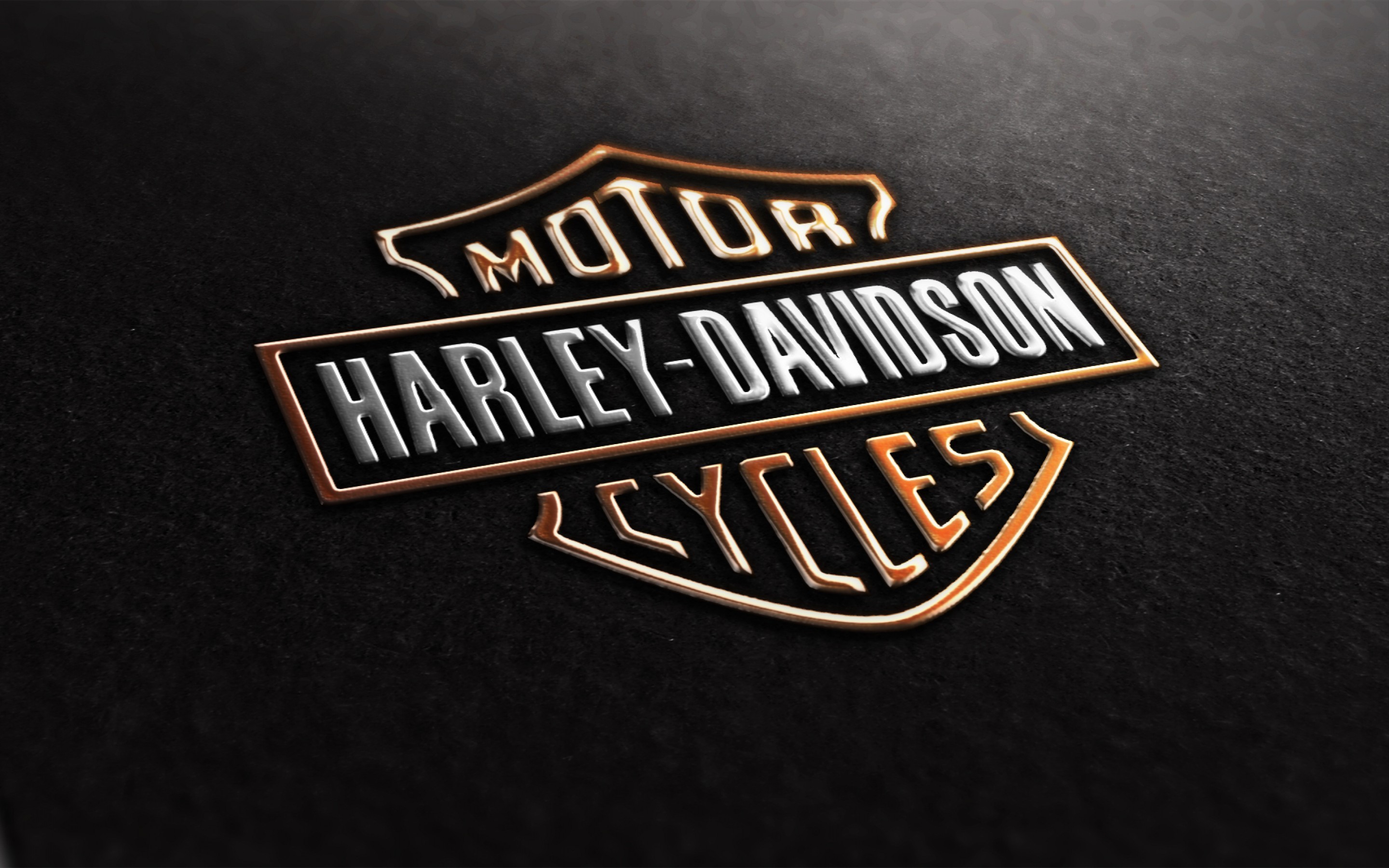 Harley Davidson Logo, HD Logo, 4k