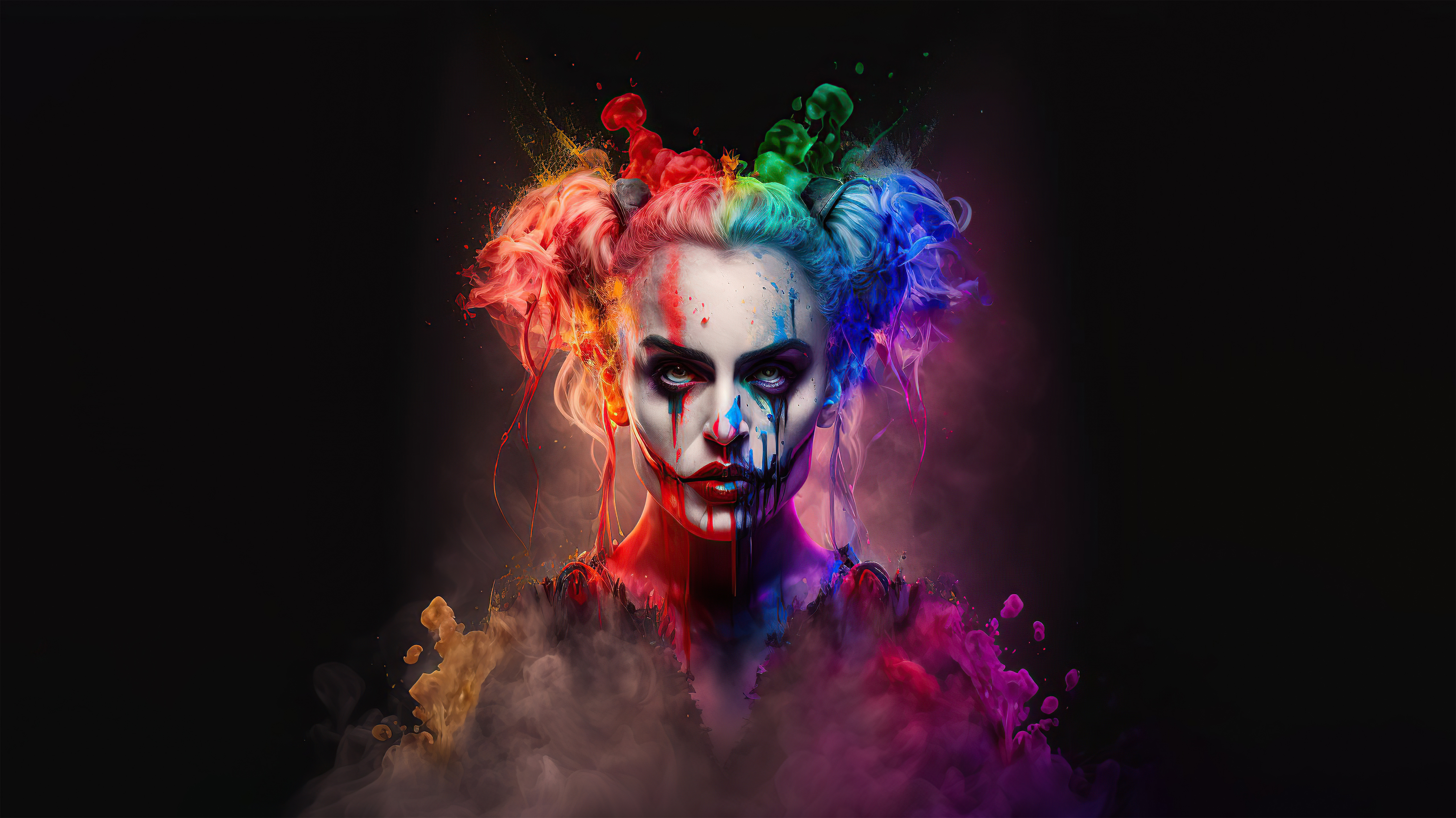Harley Quinn Colorful 5k, HD Superheroes, 4k Wallpapers, Images, Backgrounds,  Photos and Pictures