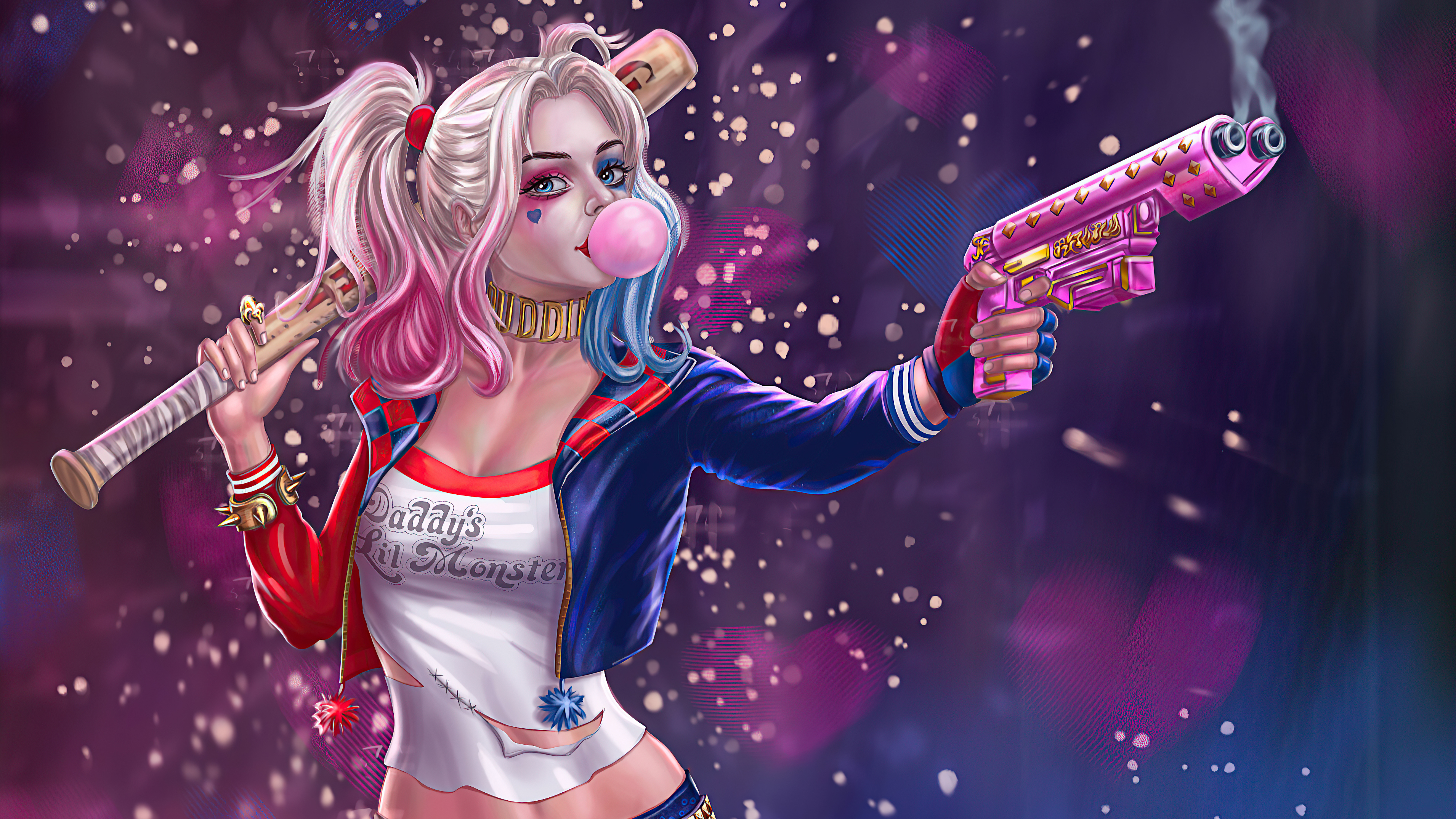 Harley Quinn Gun And Baseball, HD Superheroes, 4k Wallpapers, Images,  Backgrounds, Photos and Pictures