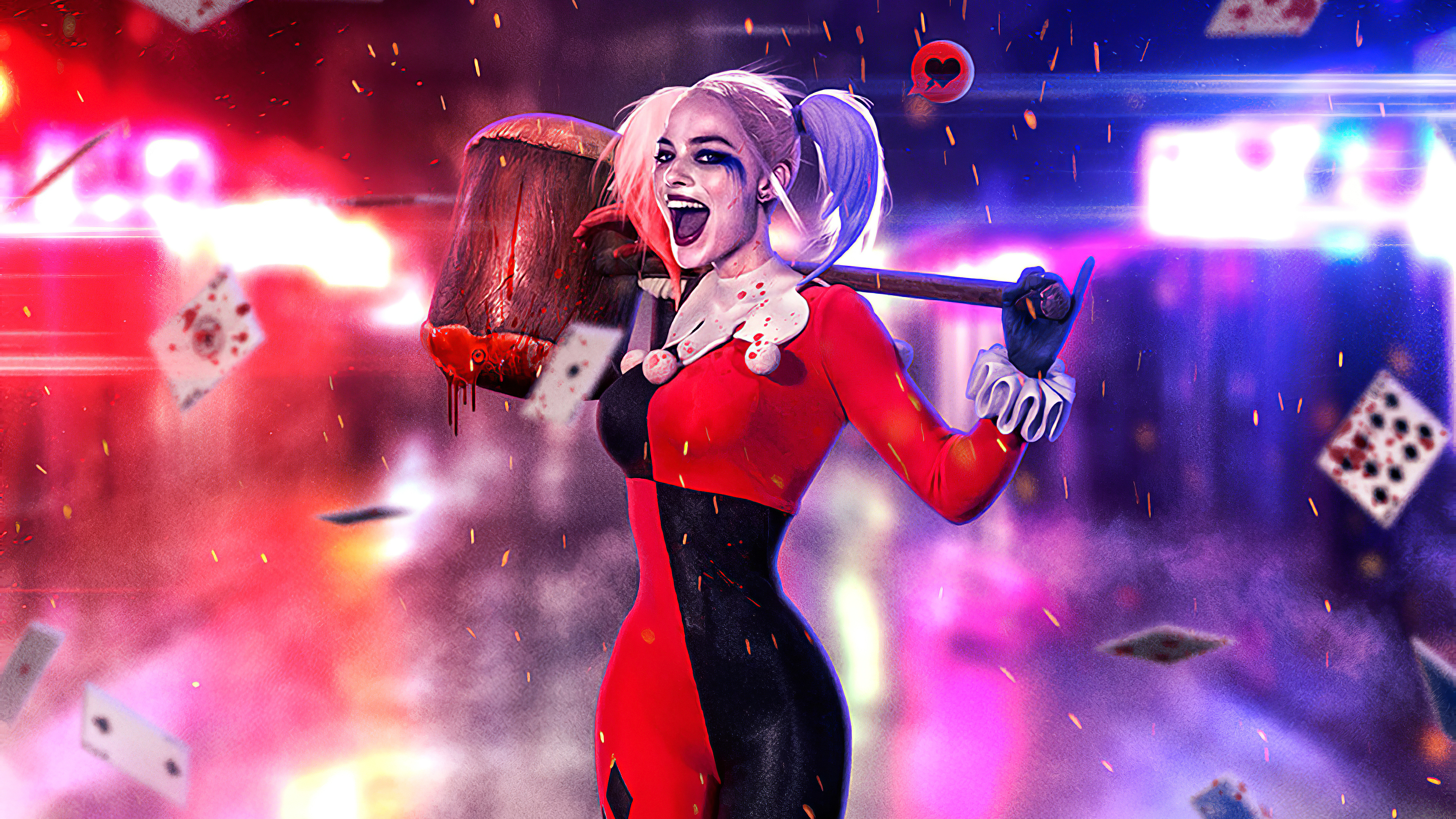 Harley Quinn Margot Wallpaper Hd Superheroes Wallpapers K Wallpapers Images Backgrounds Photos