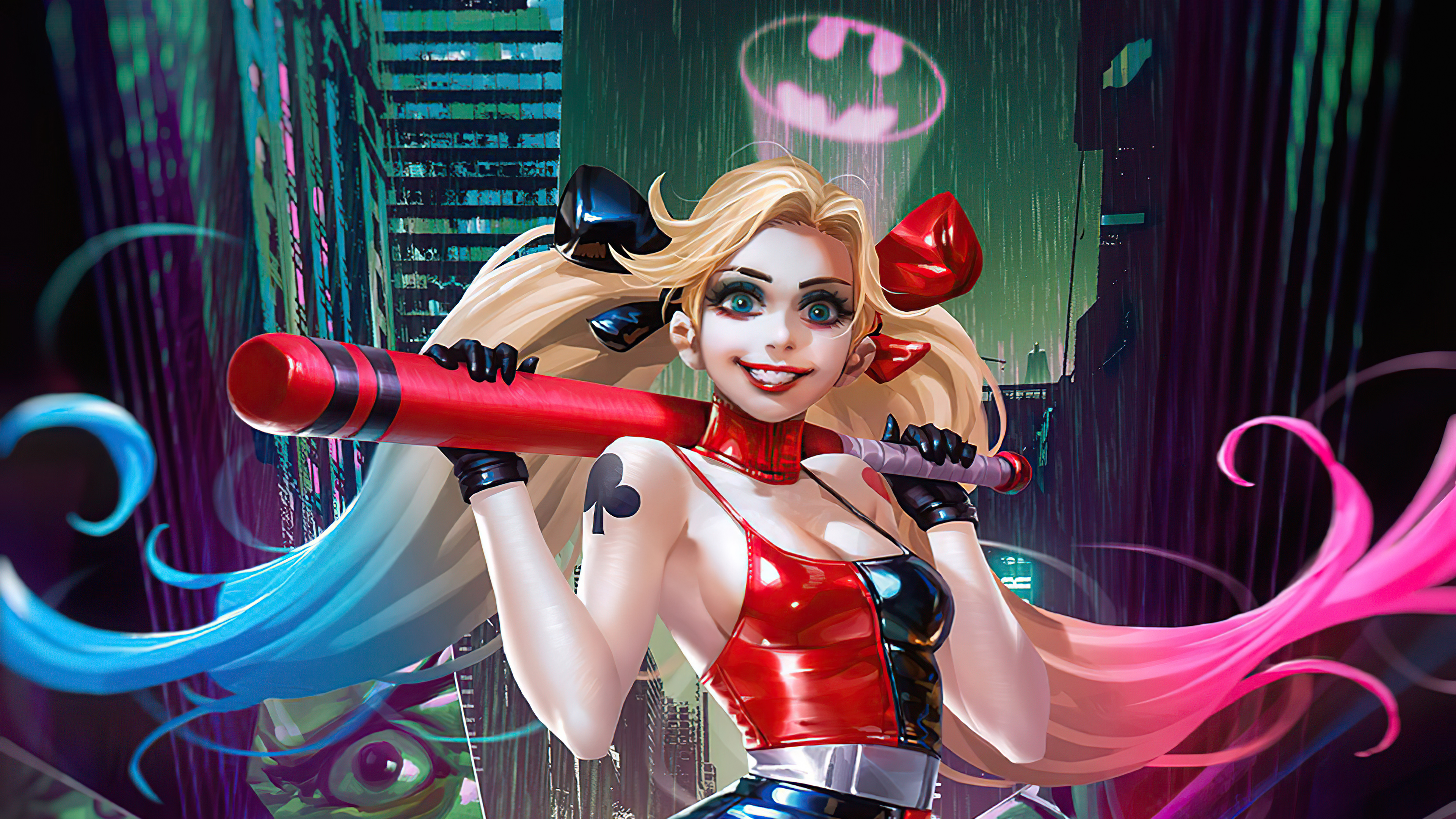 Harley Quinn With Baseball Comic Art 4k, HD Superheroes, 4k Wallpapers,  Images, Backgrounds, Photos and Pictures
