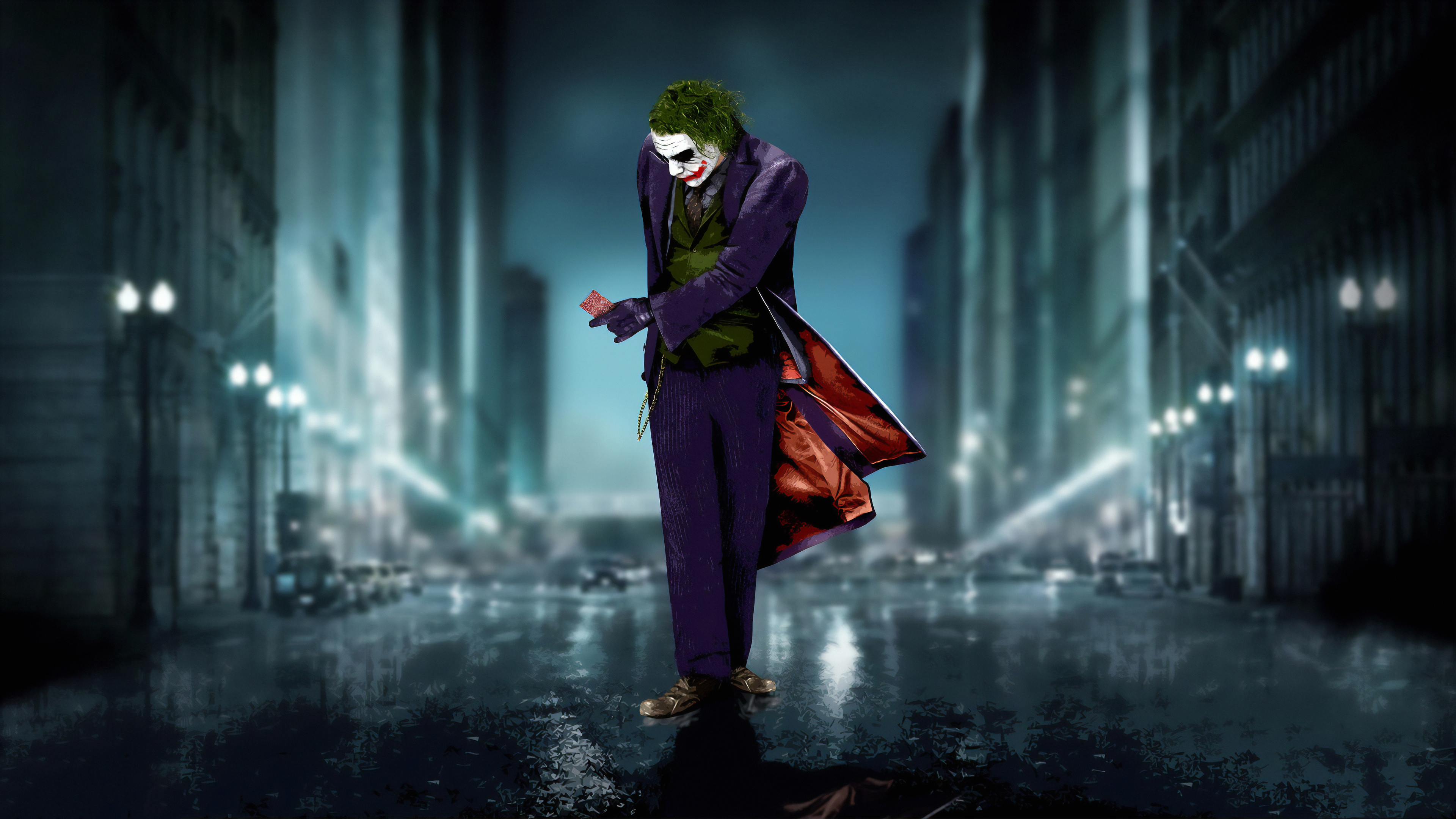 Joker Heath Ledger Artworks Hd Superheroes K Wallpapers Images Hot Sex Picture 