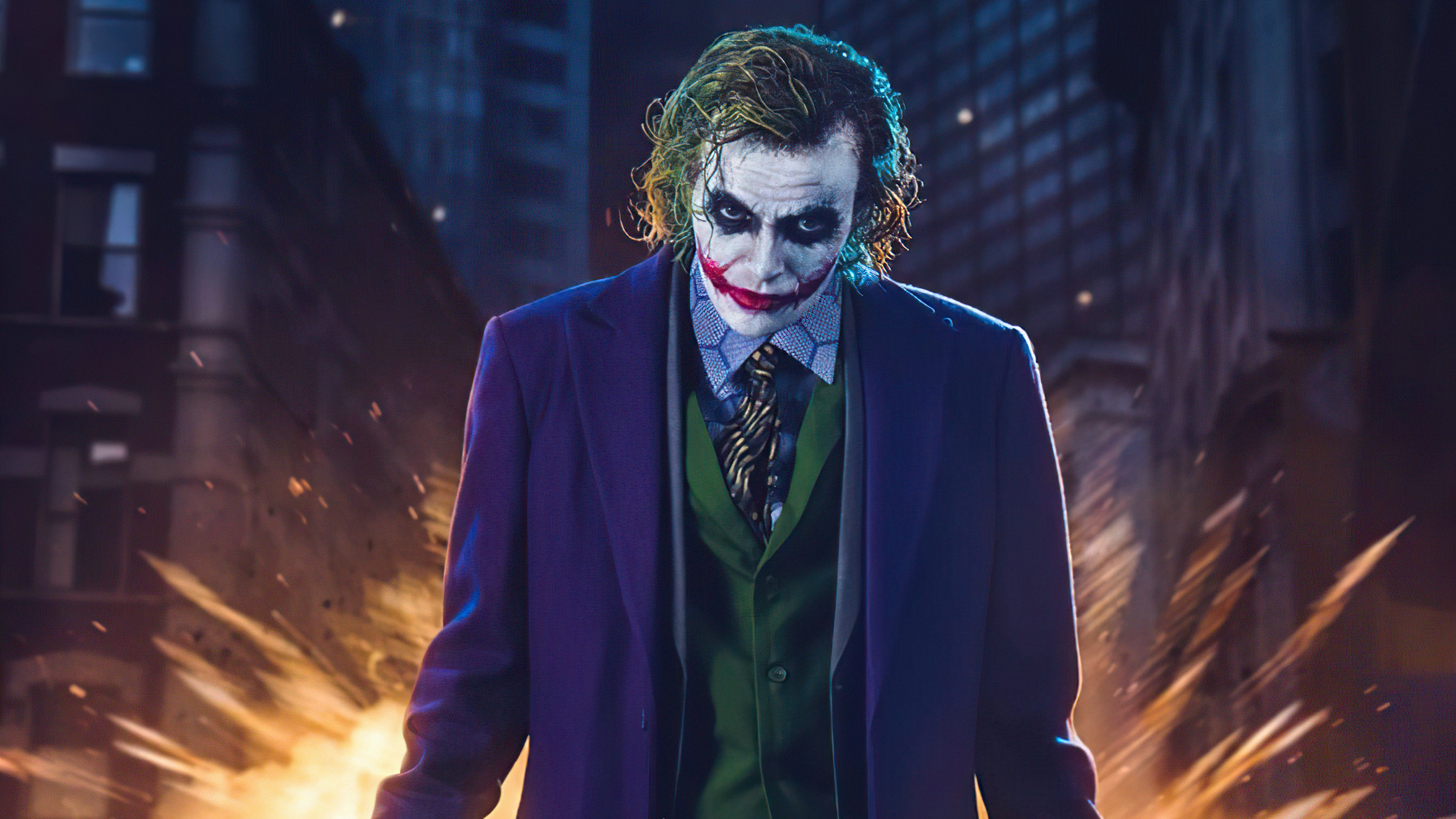 1336x768 Heath Ledger Joker Cosplay 4k Laptop HD HD 4k Wallpapers, Images,  Backgrounds, Photos and Pictures