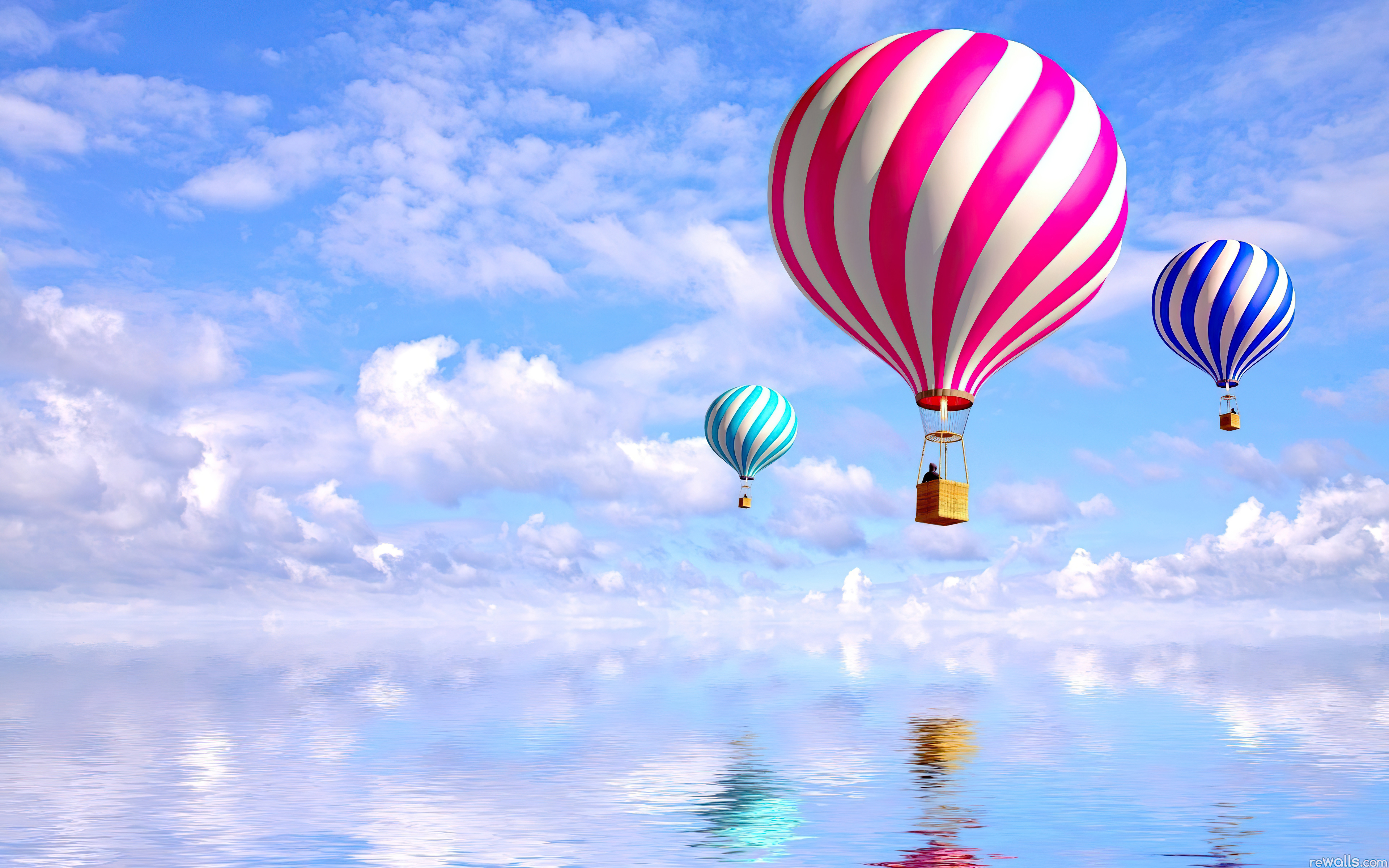 Hot Air Balloon People Illustrator 4k, HD Artist, 4k Wallpapers, Images,  Backgrounds, Photos and Pictures
