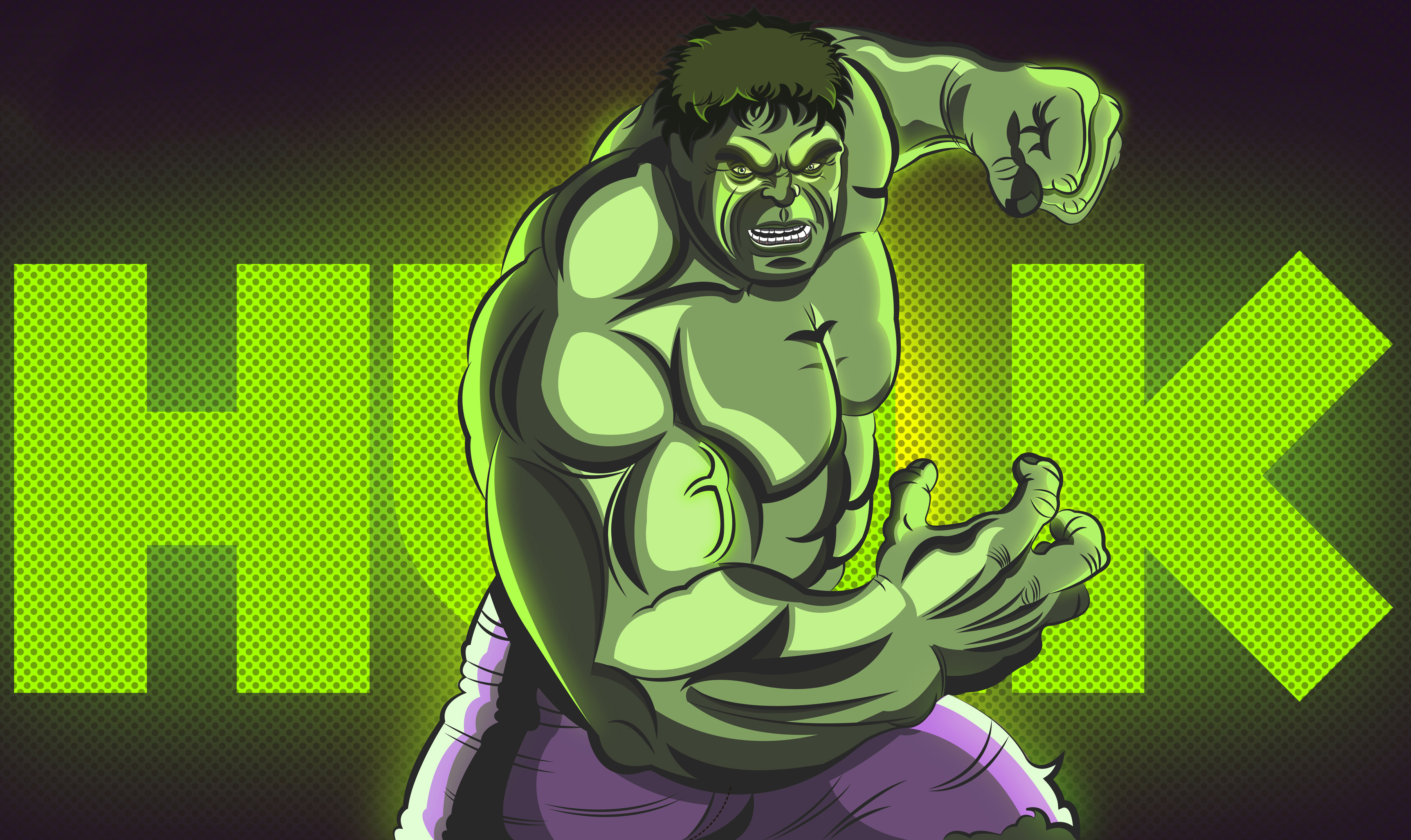 Hulk 4k Artworks, HD Superheroes, 4k Wallpapers, Images, Backgrounds