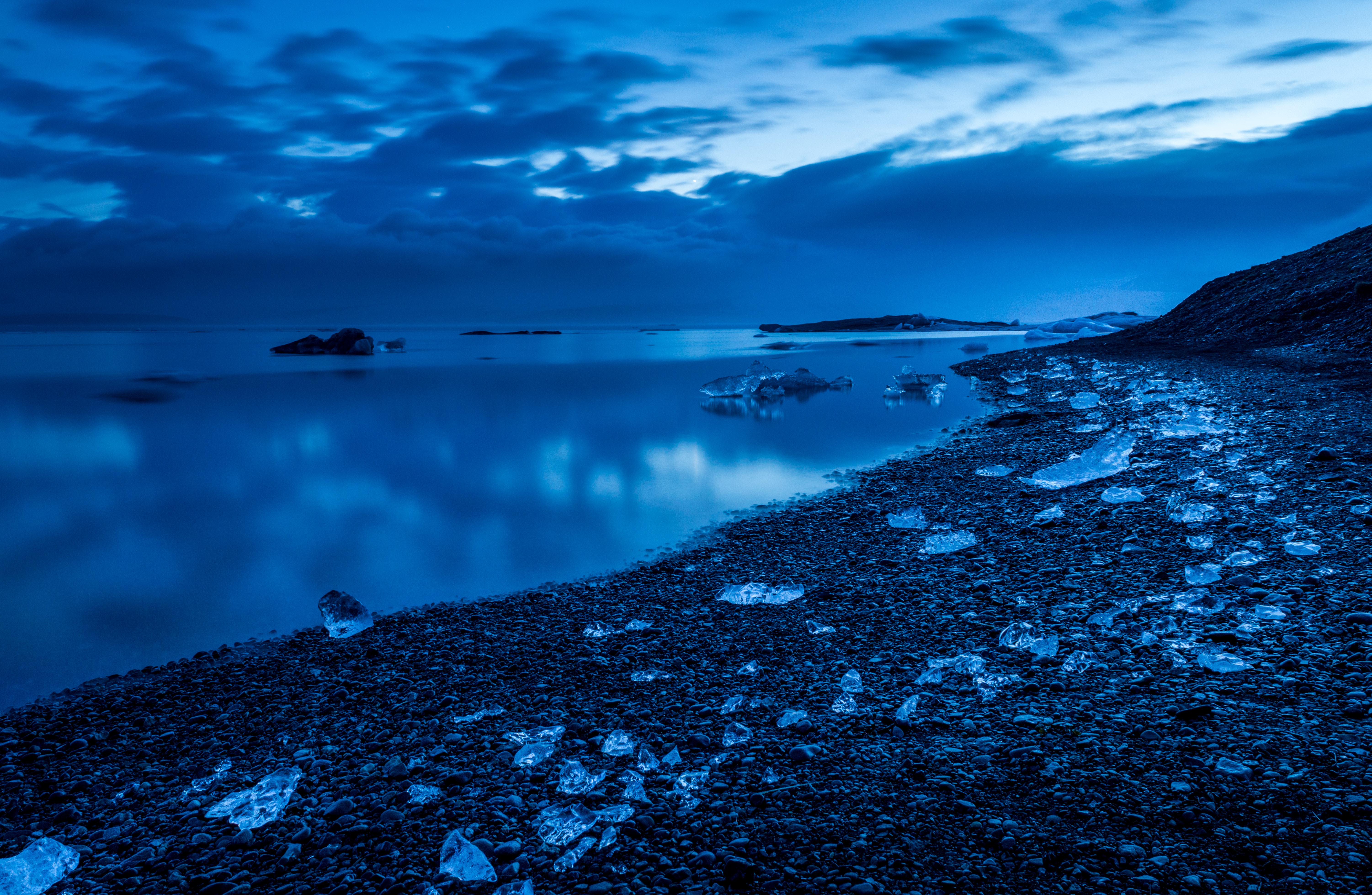 48x1152 Icy Land Jokulsarlon Lake 5k 48x1152 Resolution Hd 4k Wallpapers Images Backgrounds Photos And Pictures