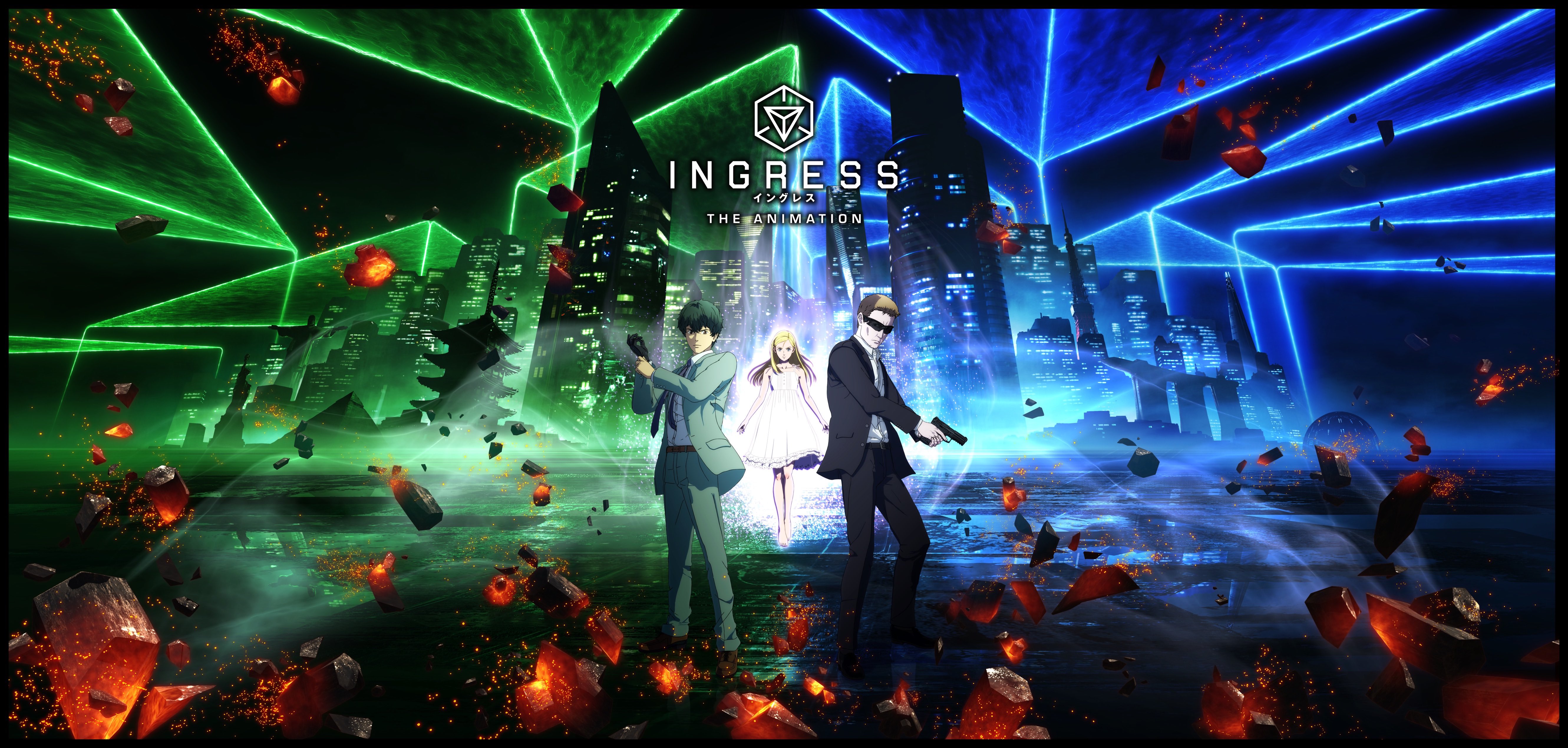 1600x1200 Ingress Japanese Animated Series Poster 4k 1600x1200 Resolution  HD 4k Wallpapers, Images, Backgrounds, Photos and Pictures