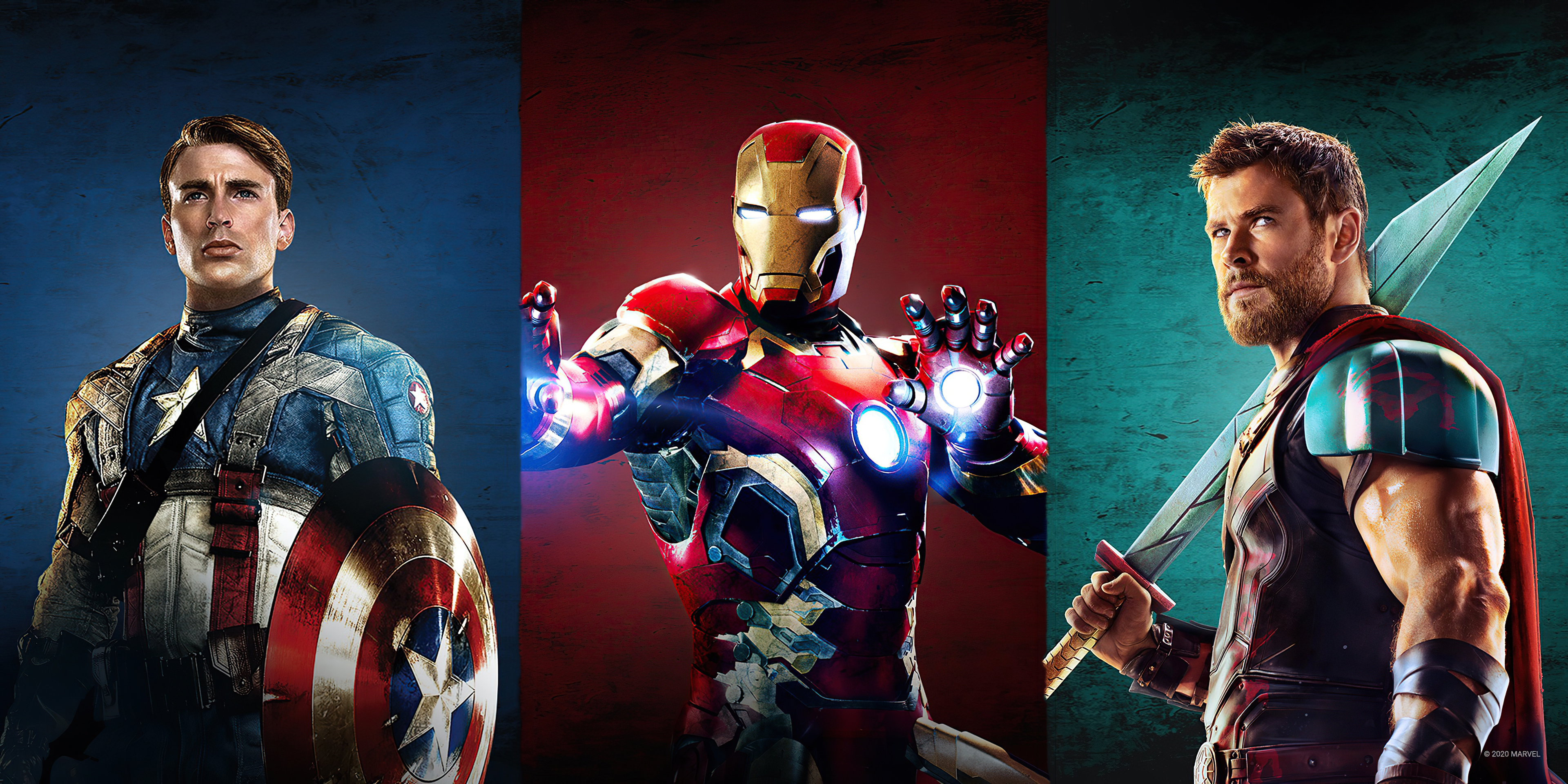 Iron Man Captain America Thor 4k, HD Superheroes, 4k Wallpapers, Images,  Backgrounds, Photos and Pictures