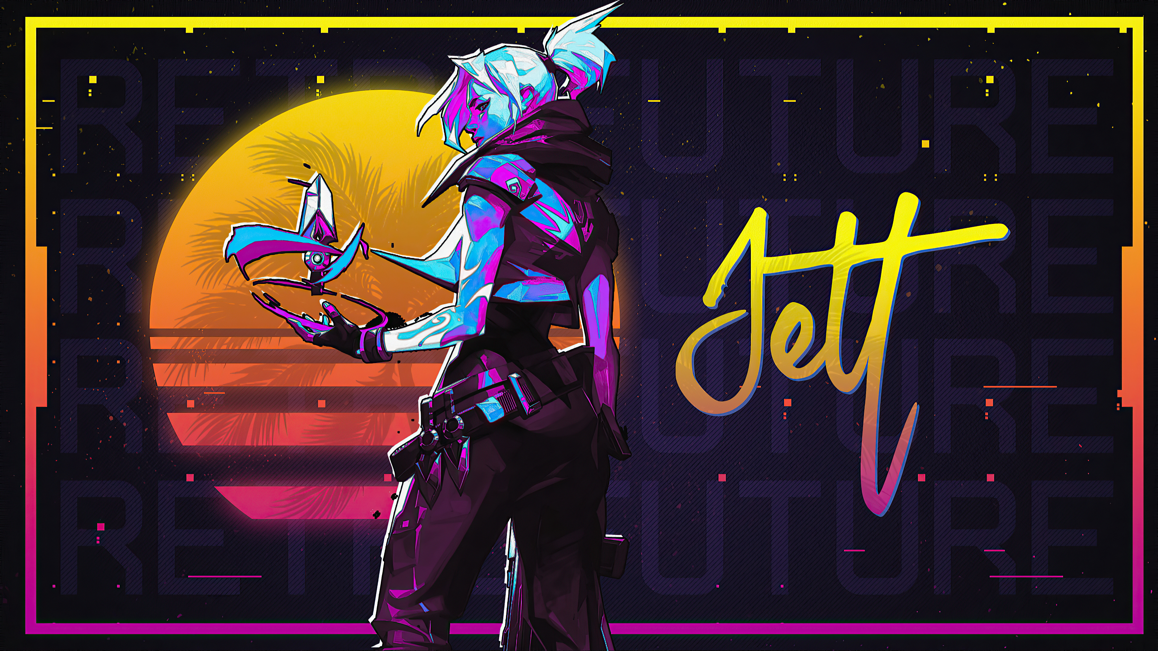 Jett Valorant Gaming Art 2023, HD wallpaper