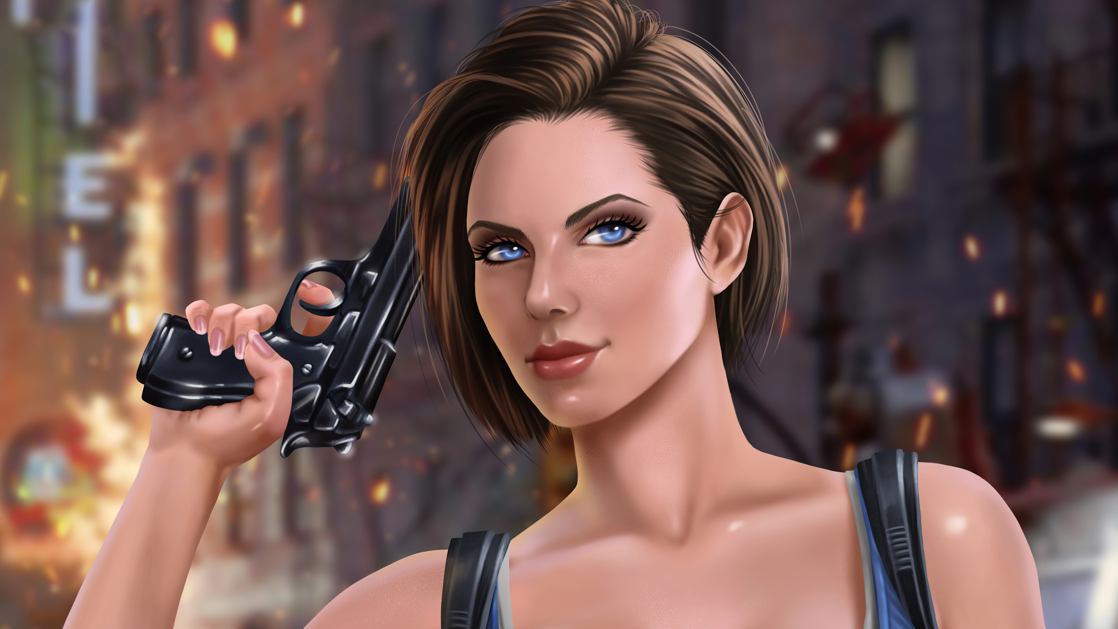 Jill Valentine 3d Fan Photo Telegraph 7604