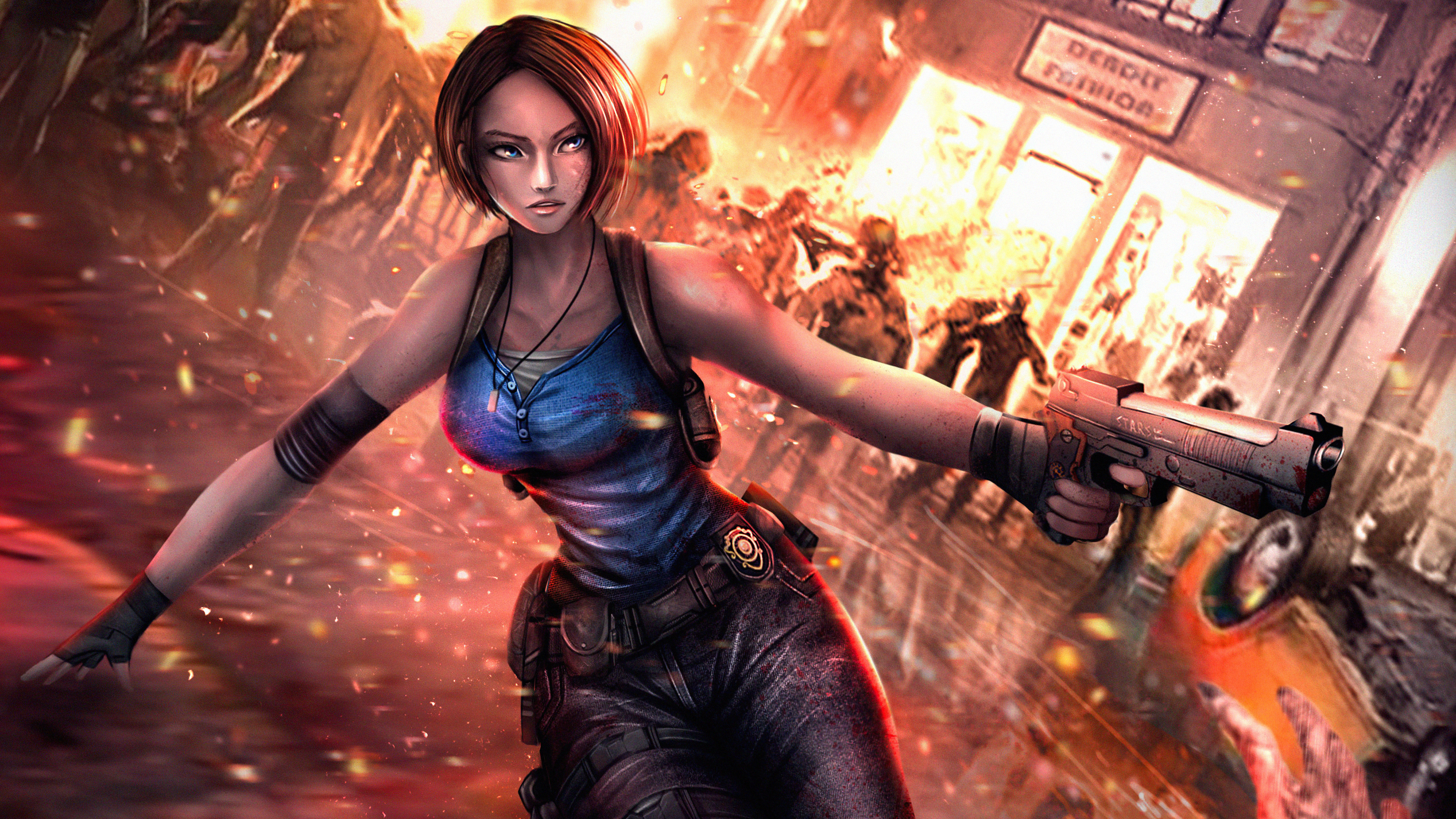 100+] Jill Valentine Wallpapers