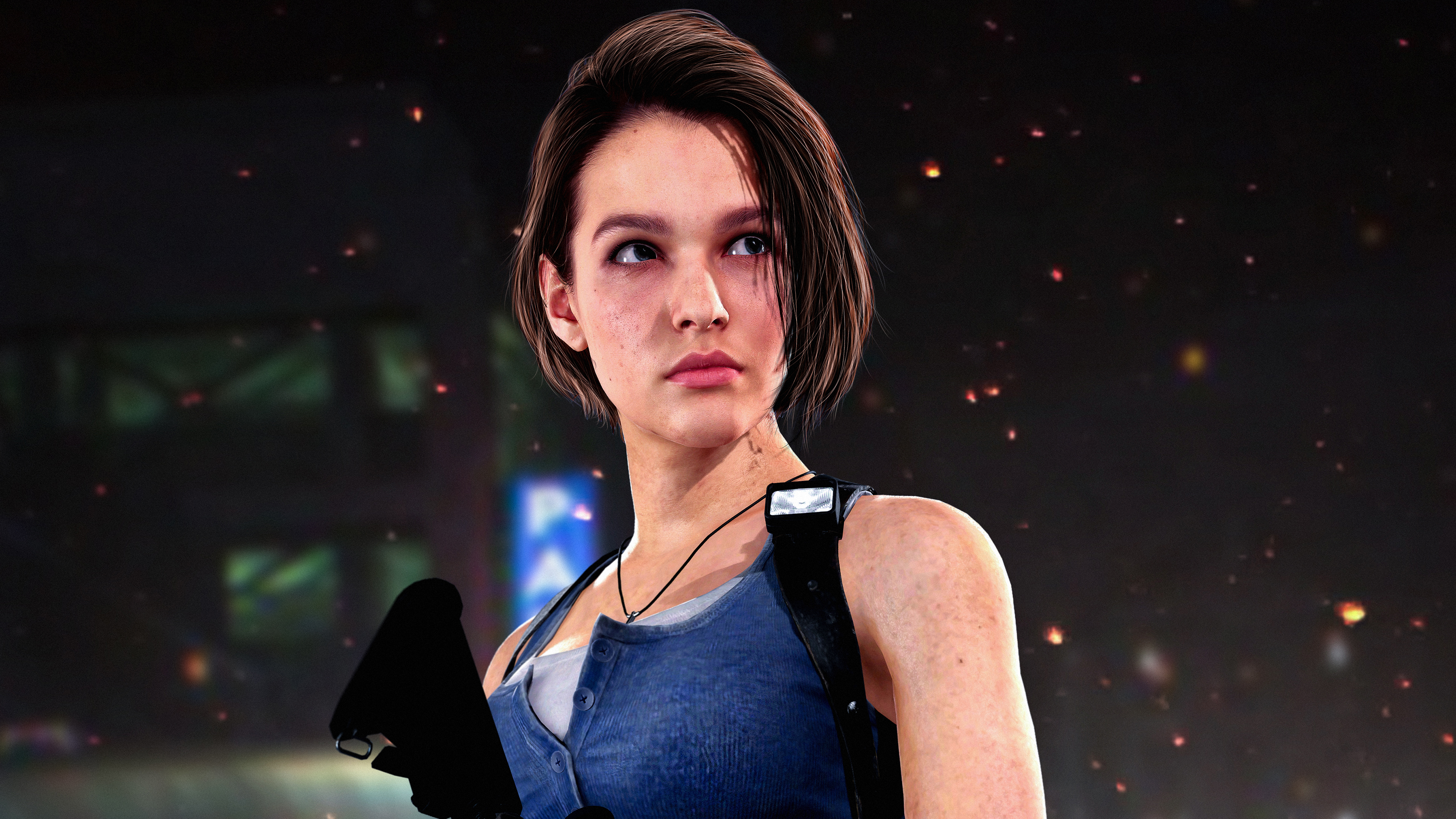 Jill Valentine Resident Evil 3 Remake 4K Wallpaper #7.599