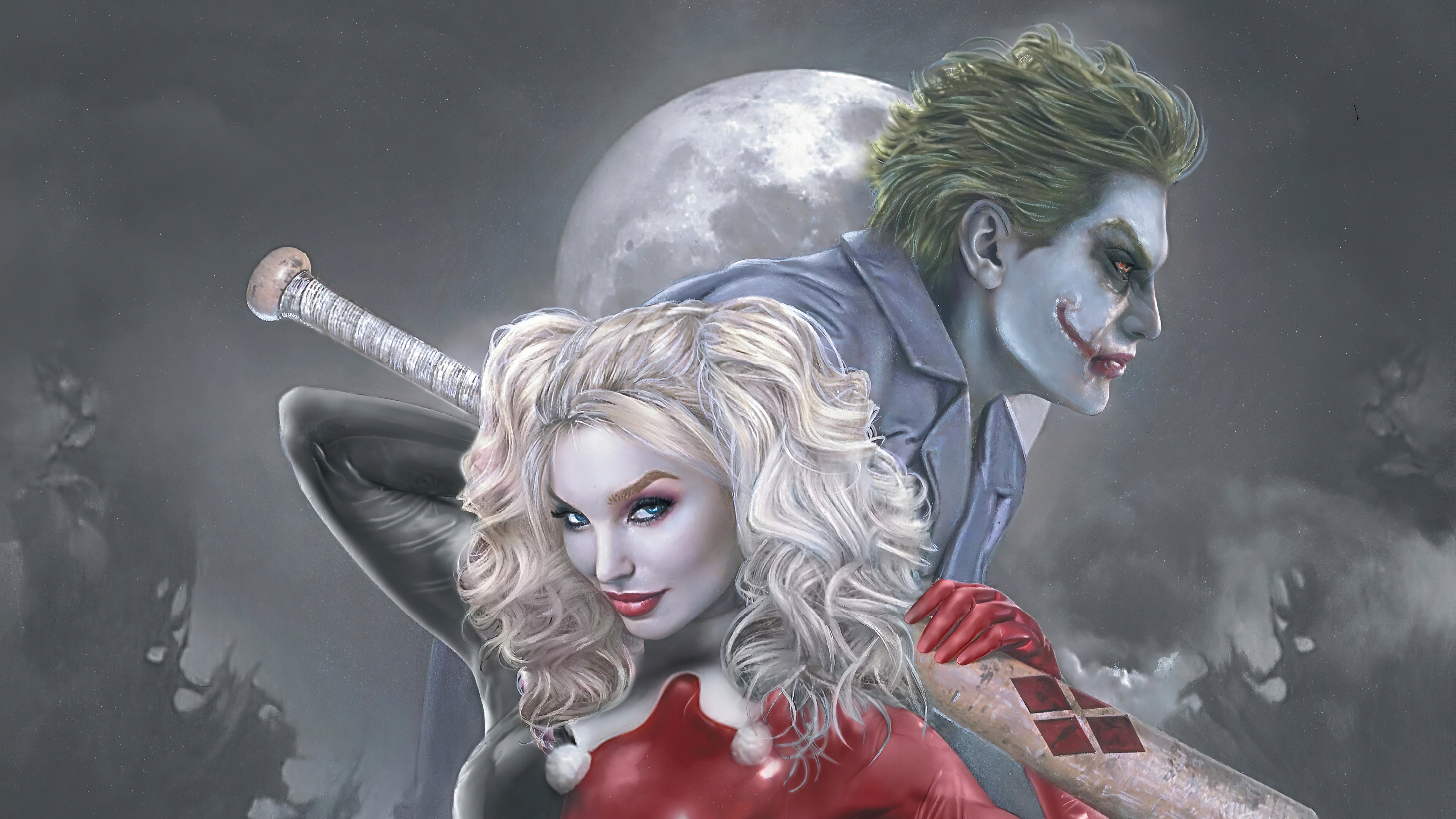 Joker And Harley Quinn 4k New, HD Superheroes, 4k Wallpapers, Images