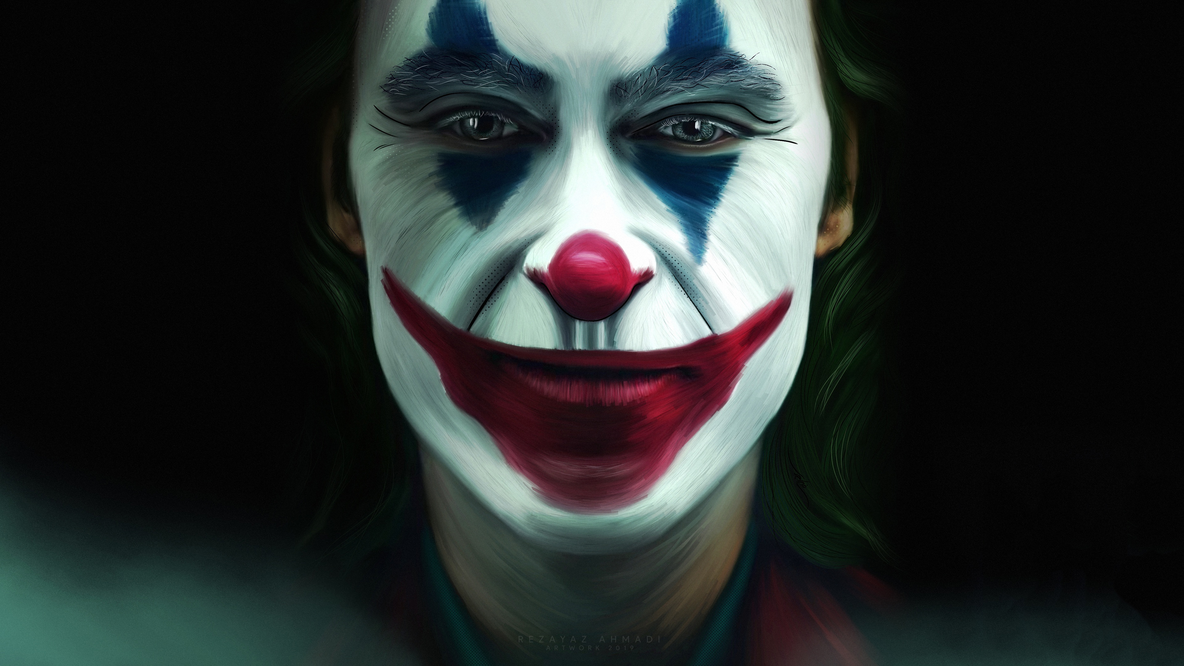 Joker Face Makeup Wallpaper,HD Superheroes Wallpapers,4k Wallpapers ...