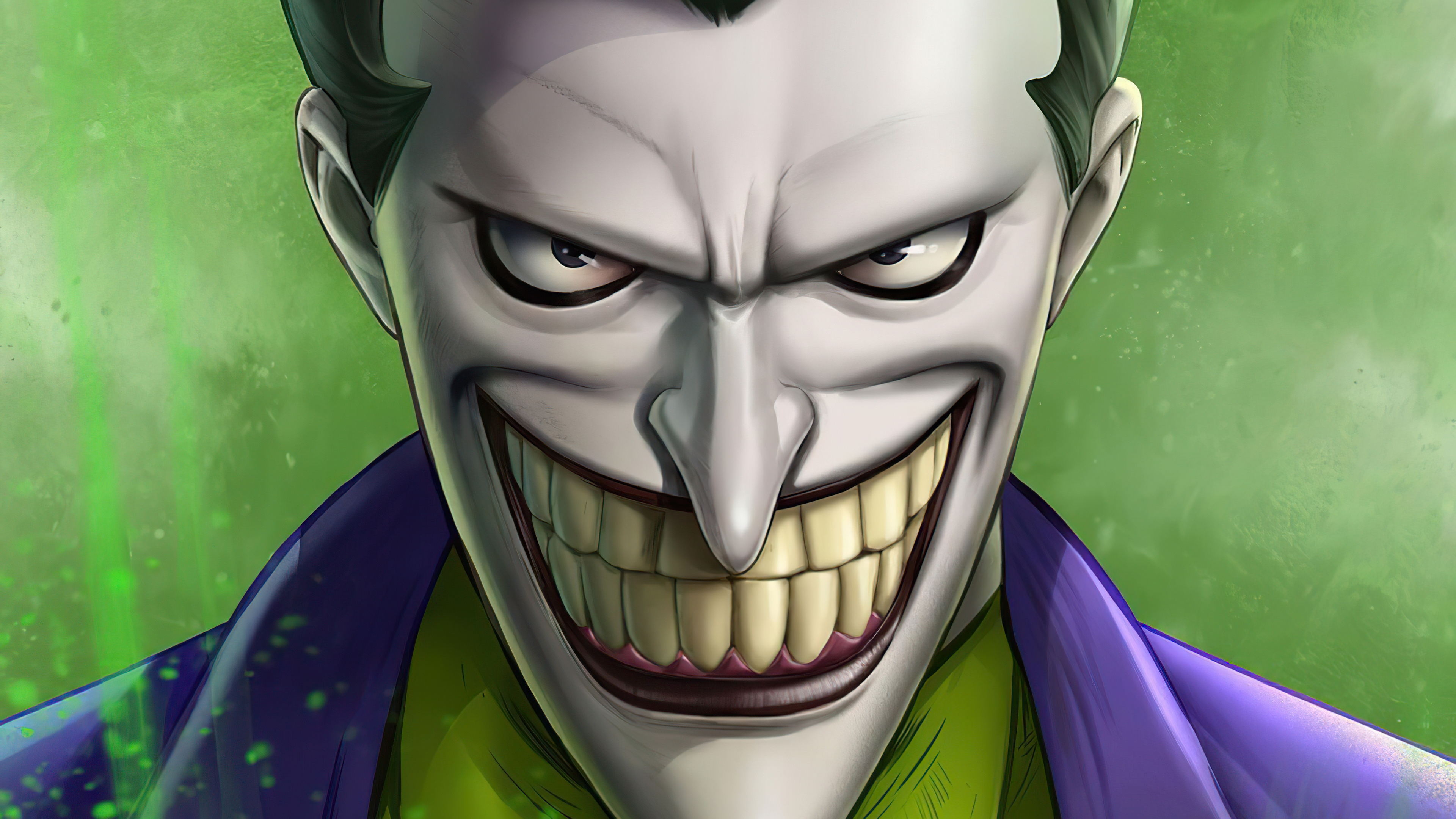 Creepy Joker Smile Wallpaper Hd Artist 4k Wallpapers Images Photos Images