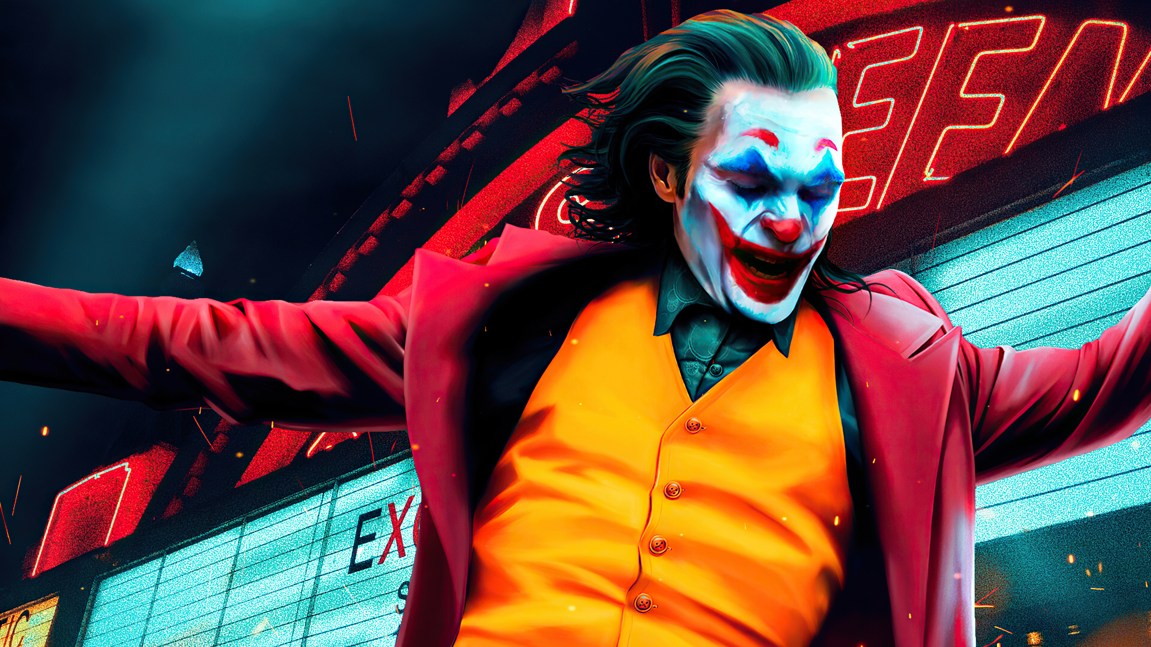 Joker Dancing Wallpaper Hd Superheroes K Wallpapers Images Photos | My ...