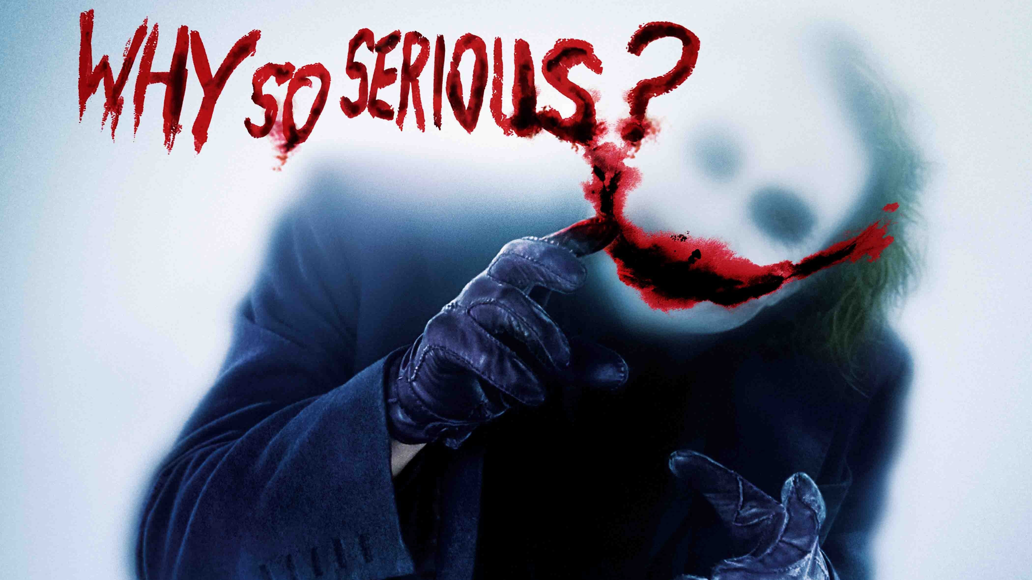 Joker Why So Serious, HD Superheroes, 4k Wallpapers, Images, Backgrounds,  Photos and Pictures