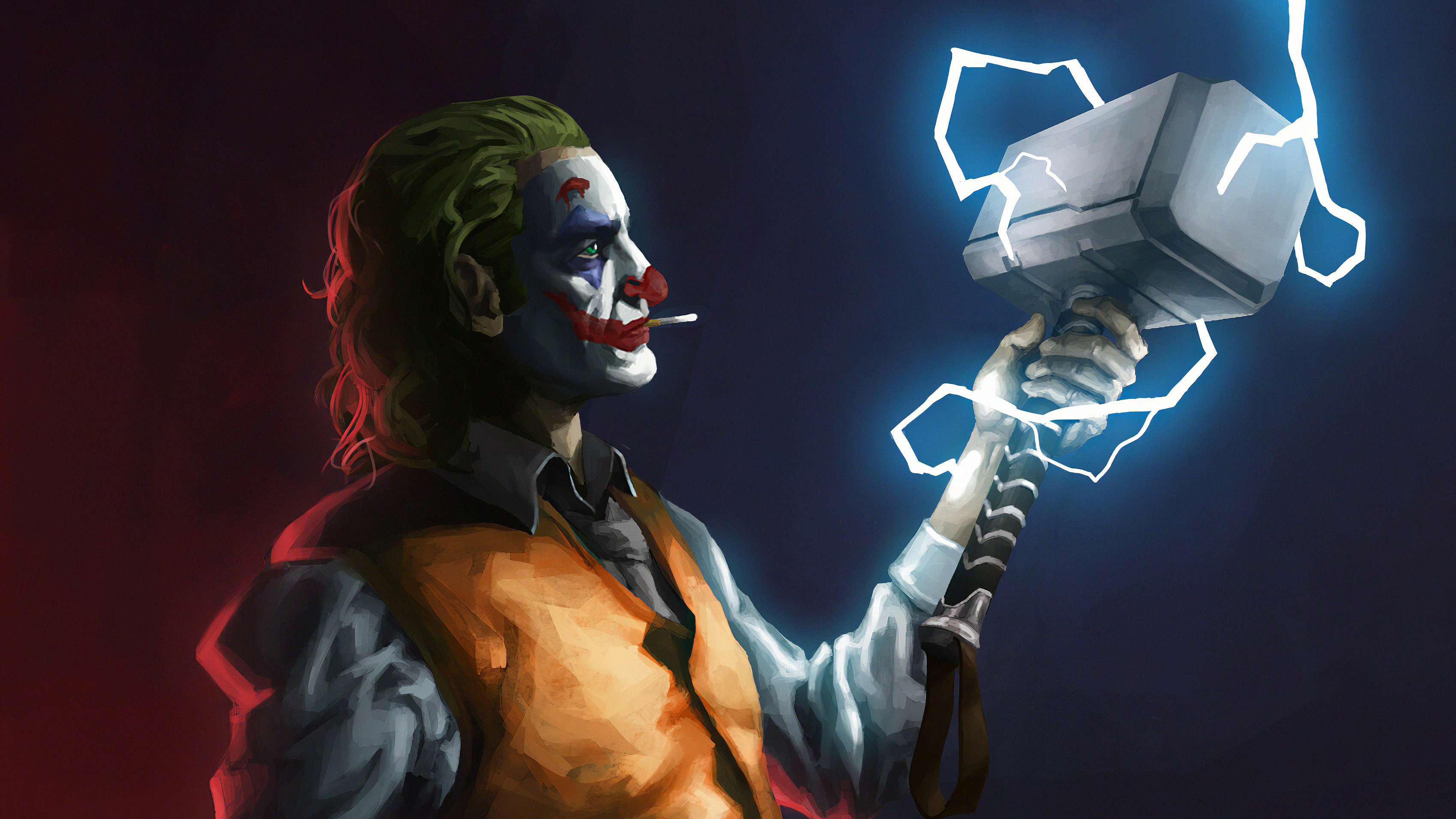 Joker With Thor Hammer 4k, HD Superheroes, 4k Wallpapers, Images,  Backgrounds, Photos and Pictures