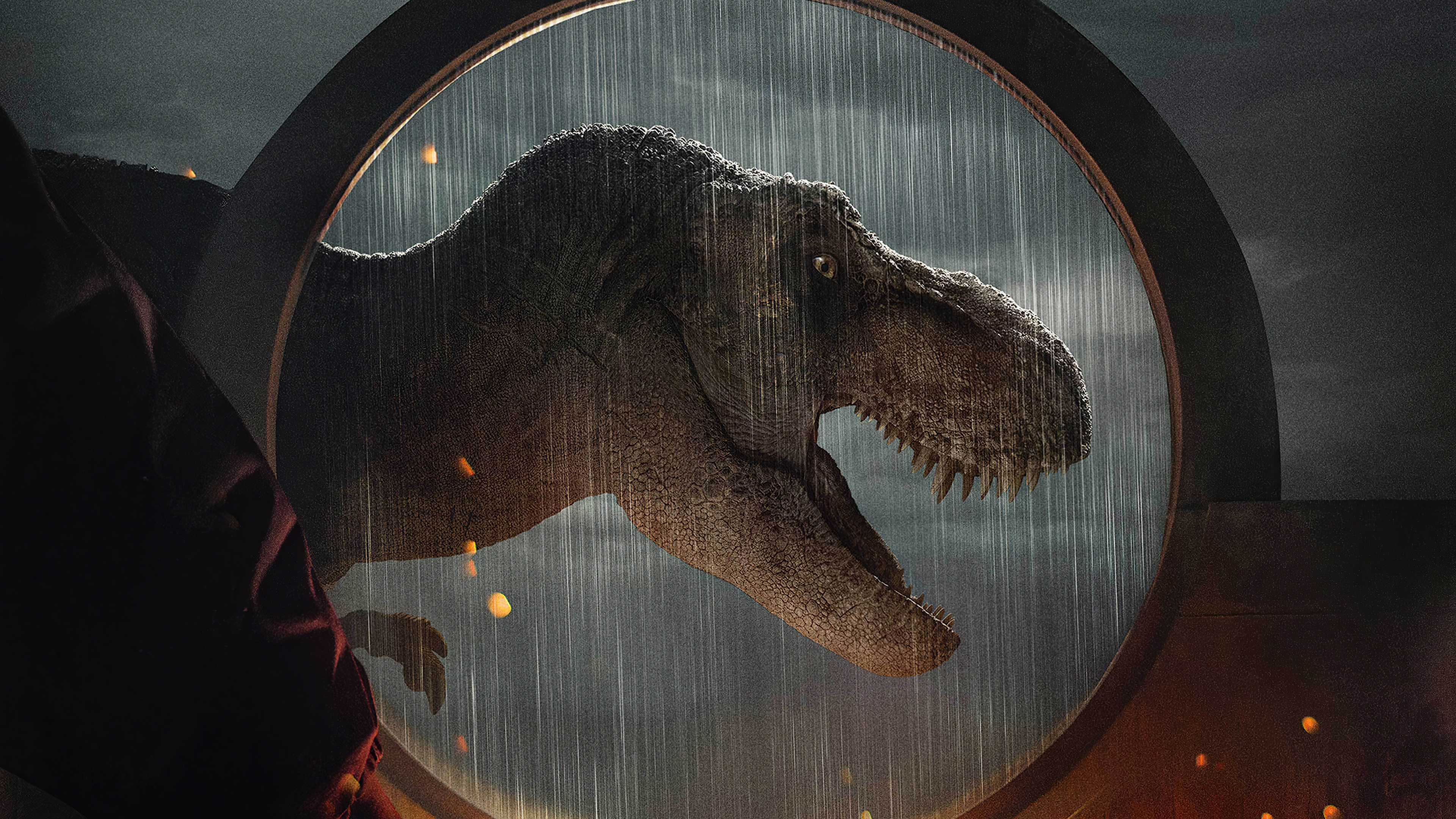 Wallpaper Dinosaur Jurassic Park Water Blue World Background   Download Free Image