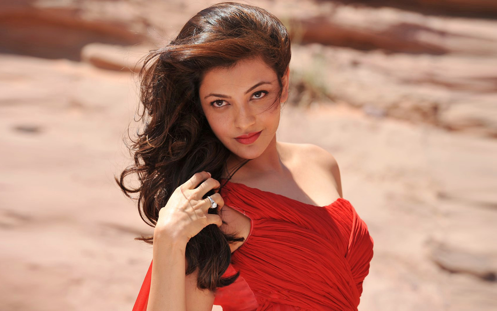 Kajal Agarwal In Red Dress, HD Indian Celebrities, 4k Wallpapers, Images,  Backgrounds, Photos and Pictures
