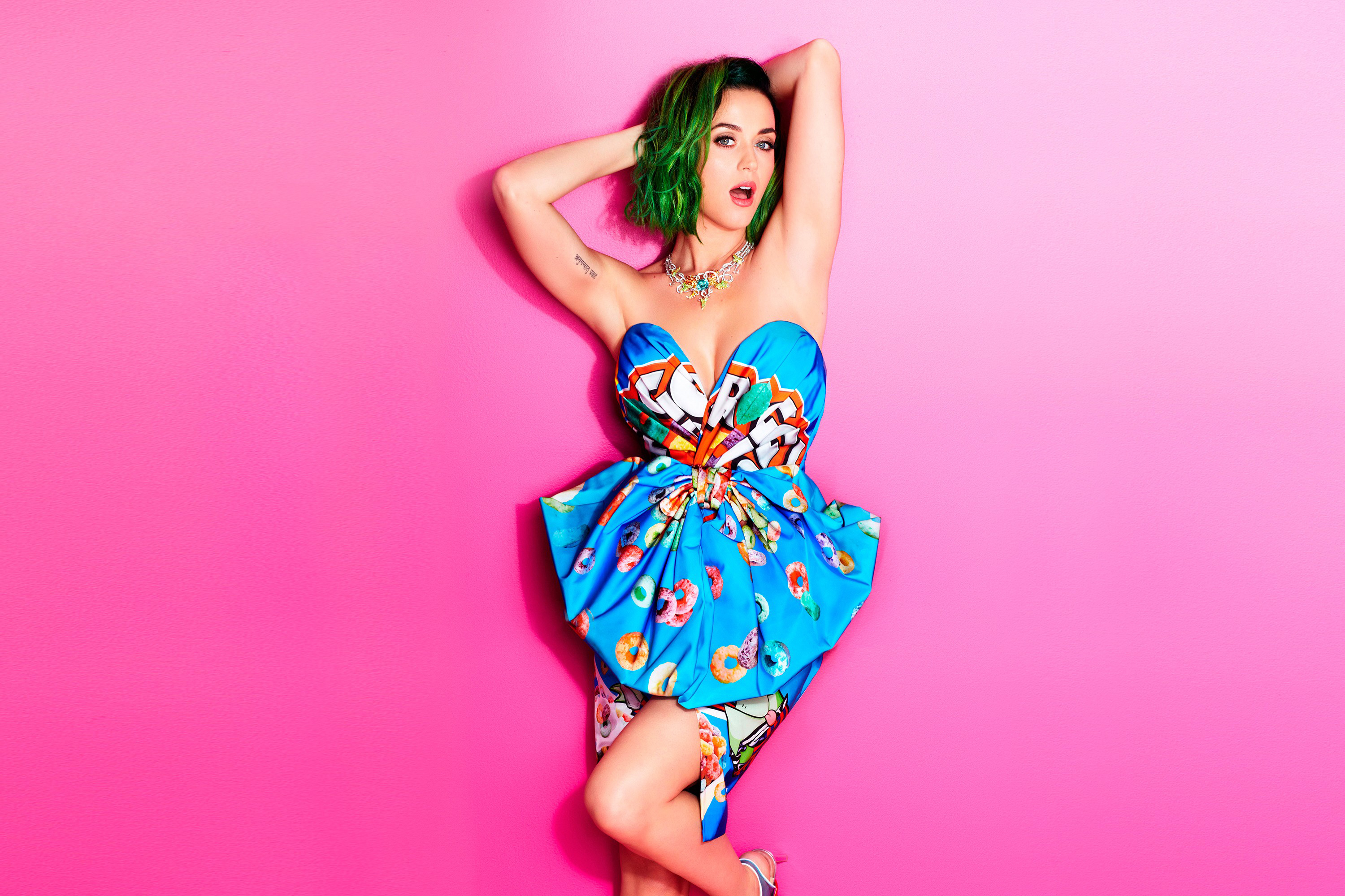 Katy Perry, brunette, short hair, singer, HD phone wallpaper | Peakpx