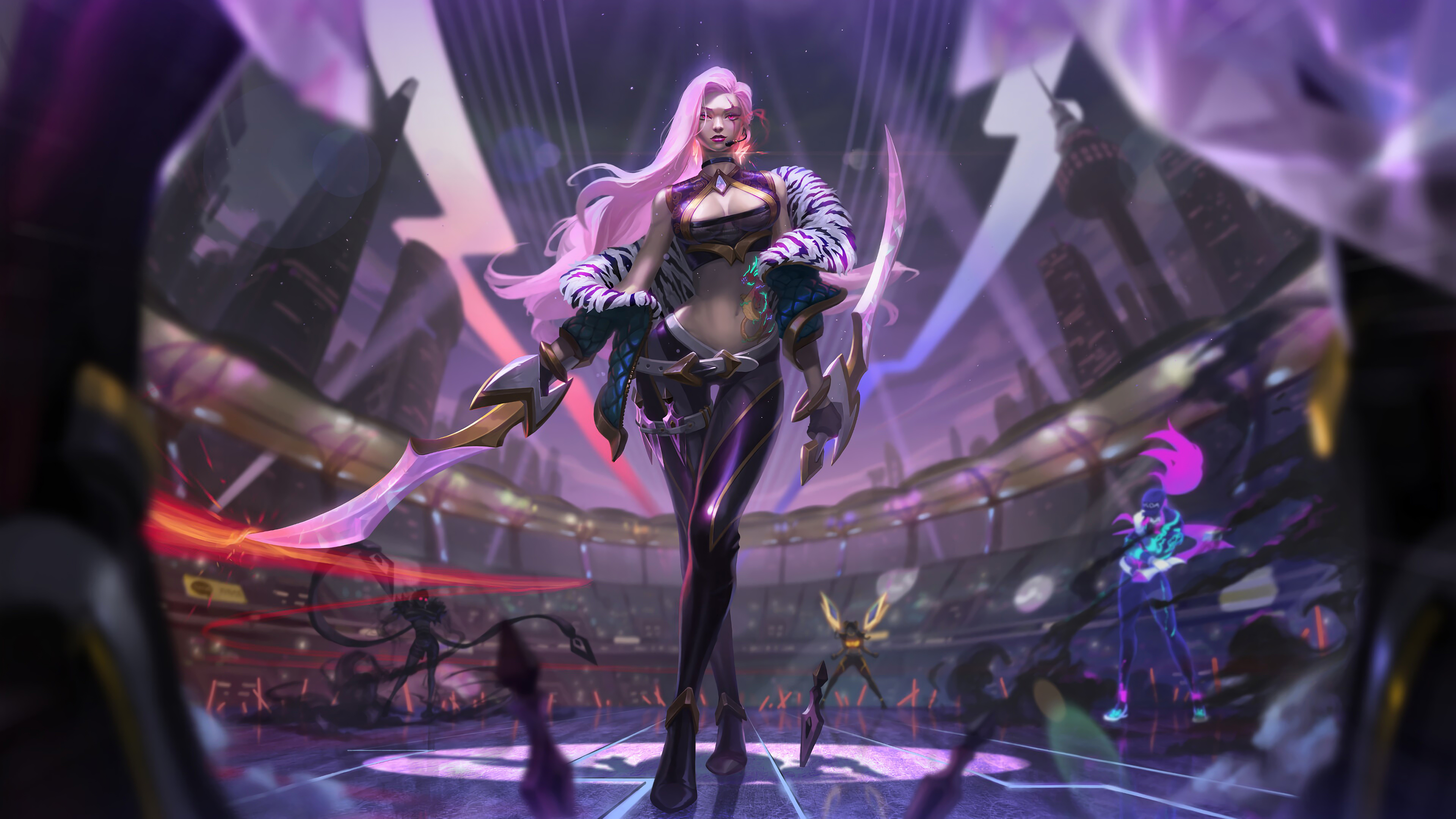 Kda Katarina League Of Legends 4k Hd Games 4k Wallpapers Images Backgrounds Photos And Pictures