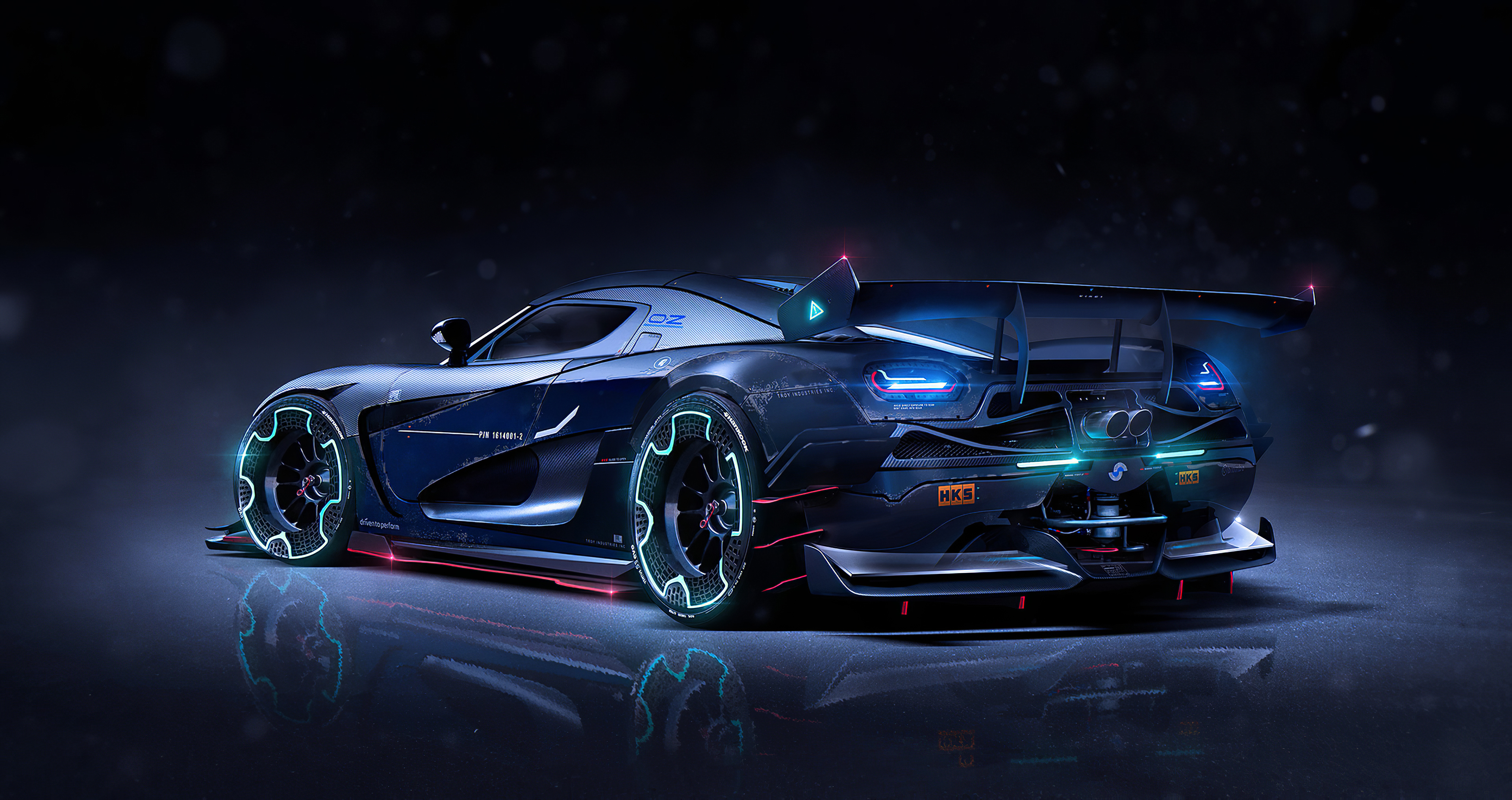 Download wallpaper: Koenigsegg Jesko Absolut 1366x768