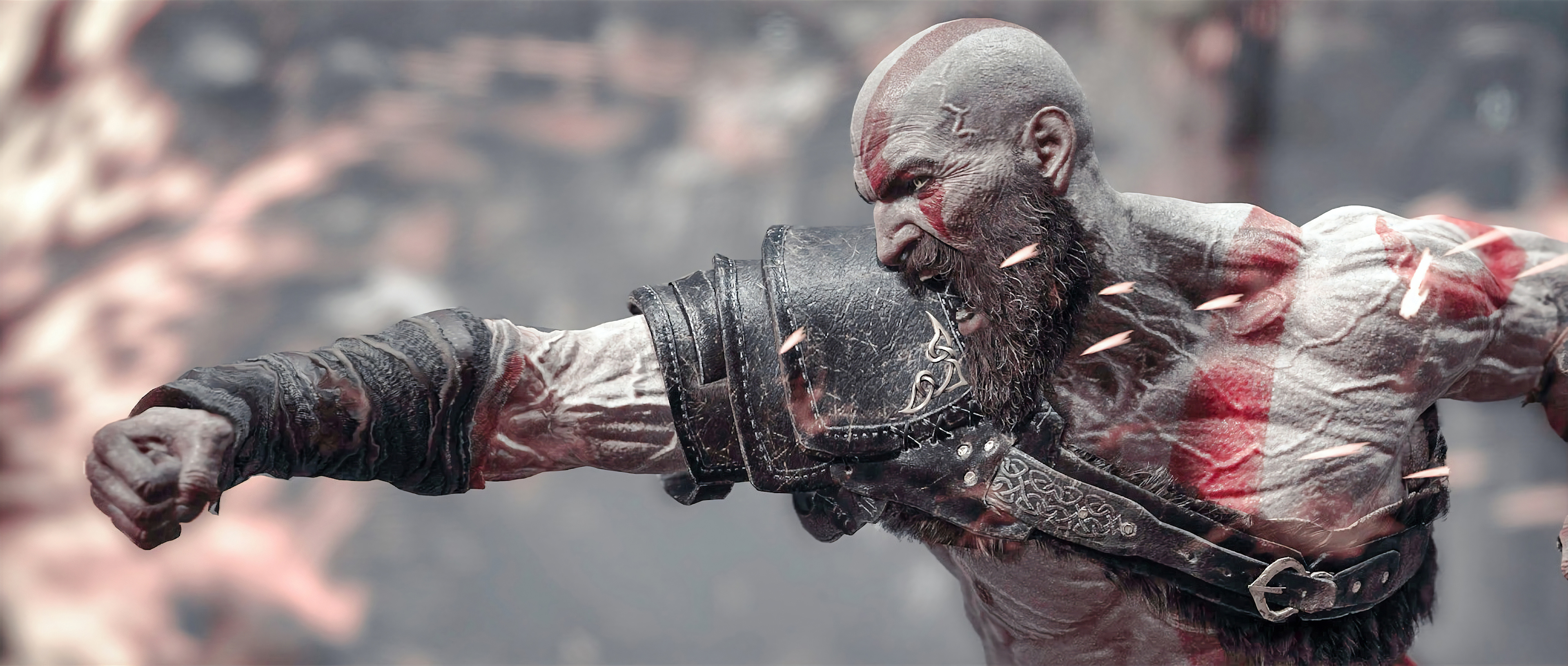 Kratos Yelling. 