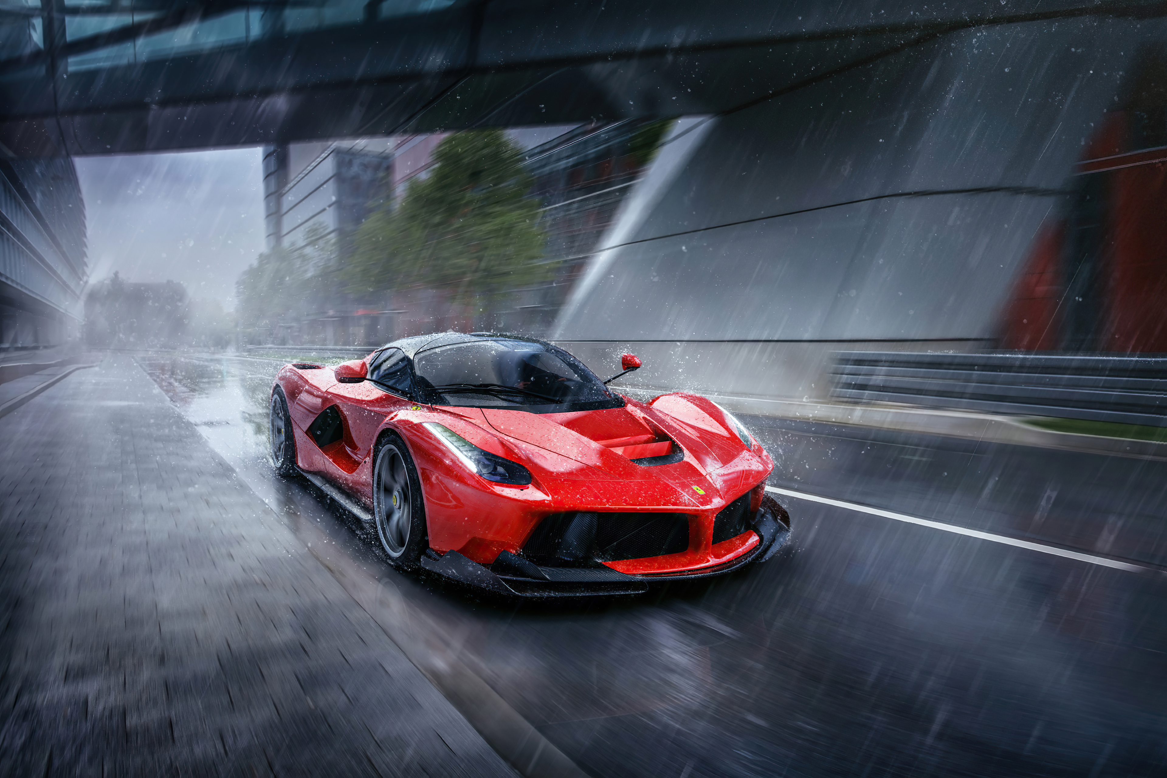 La Ferrari In Rain 4k, HD Cars, 4k Wallpapers, Images, Backgrounds, Photos  and Pictures