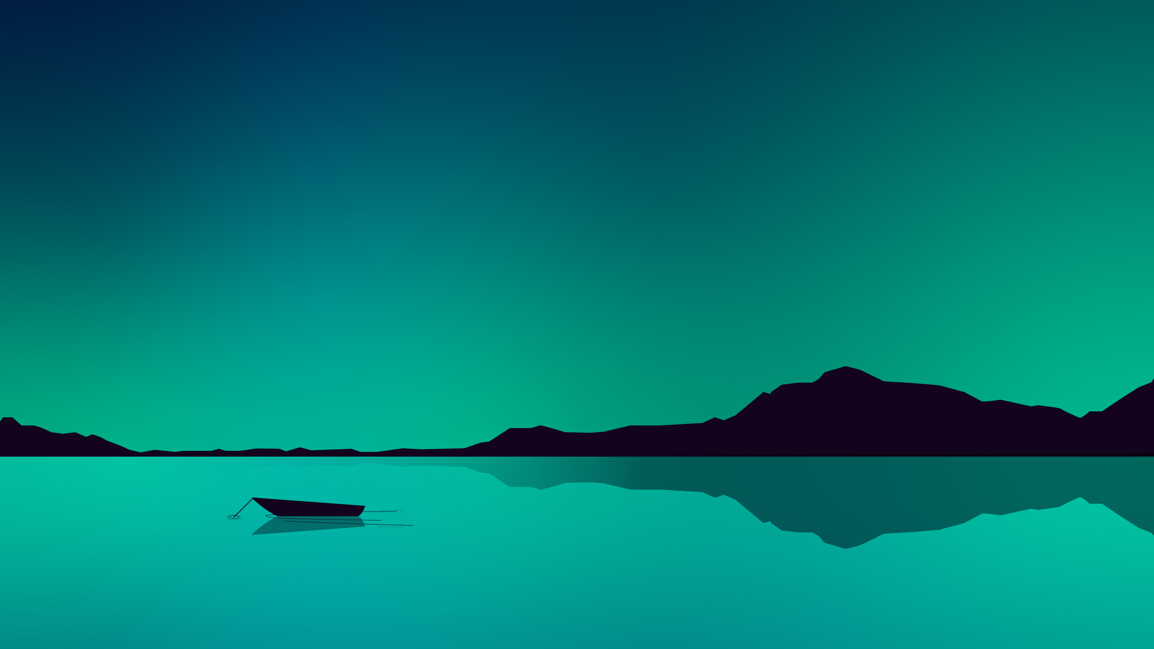 Lake Minimal Green 4k, HD Artist, 4k Wallpapers, Images, Backgrounds,  Photos and Pictures