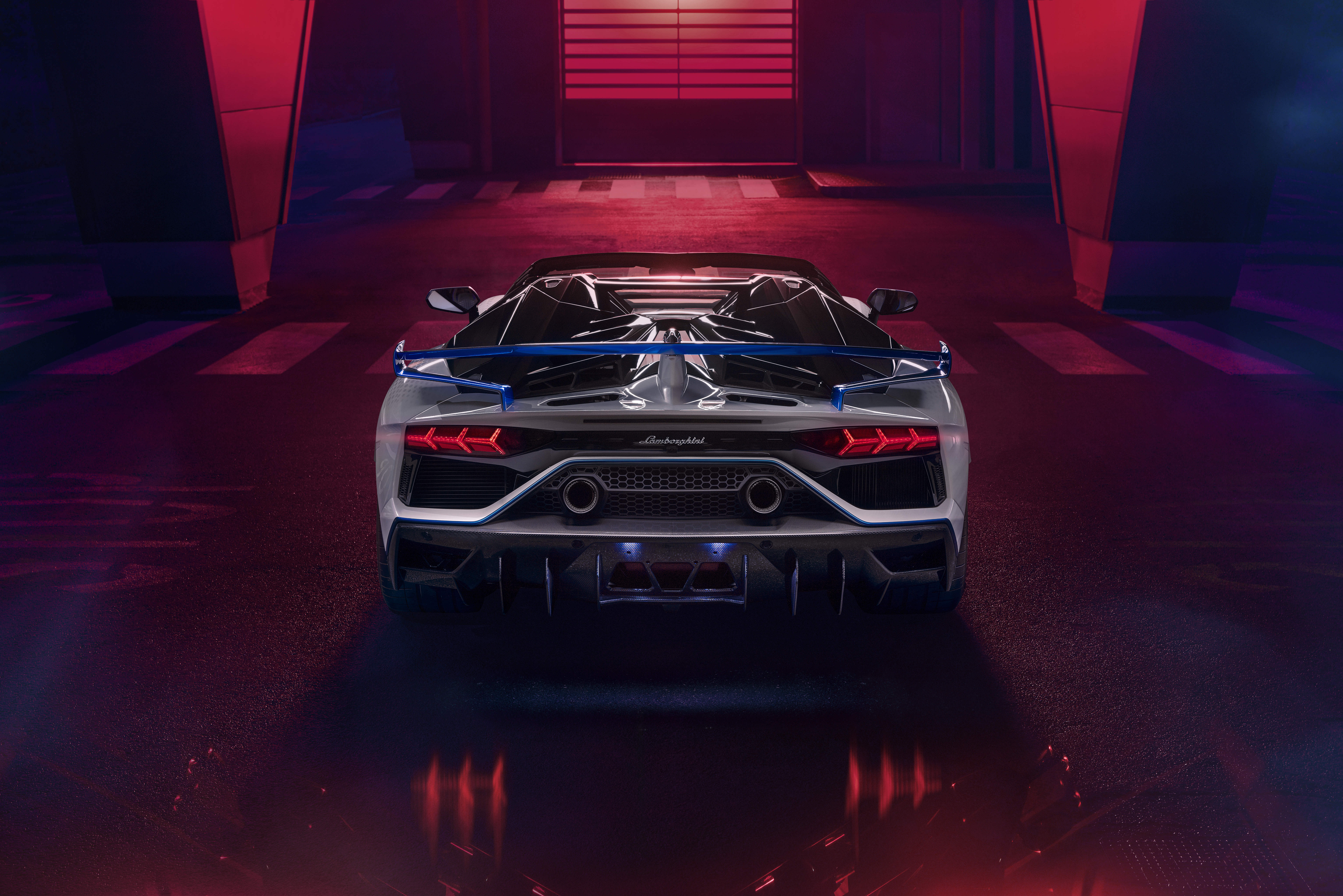 2020 Lamborghini Aventador Svj Roadster 4k 5k Wallpaper