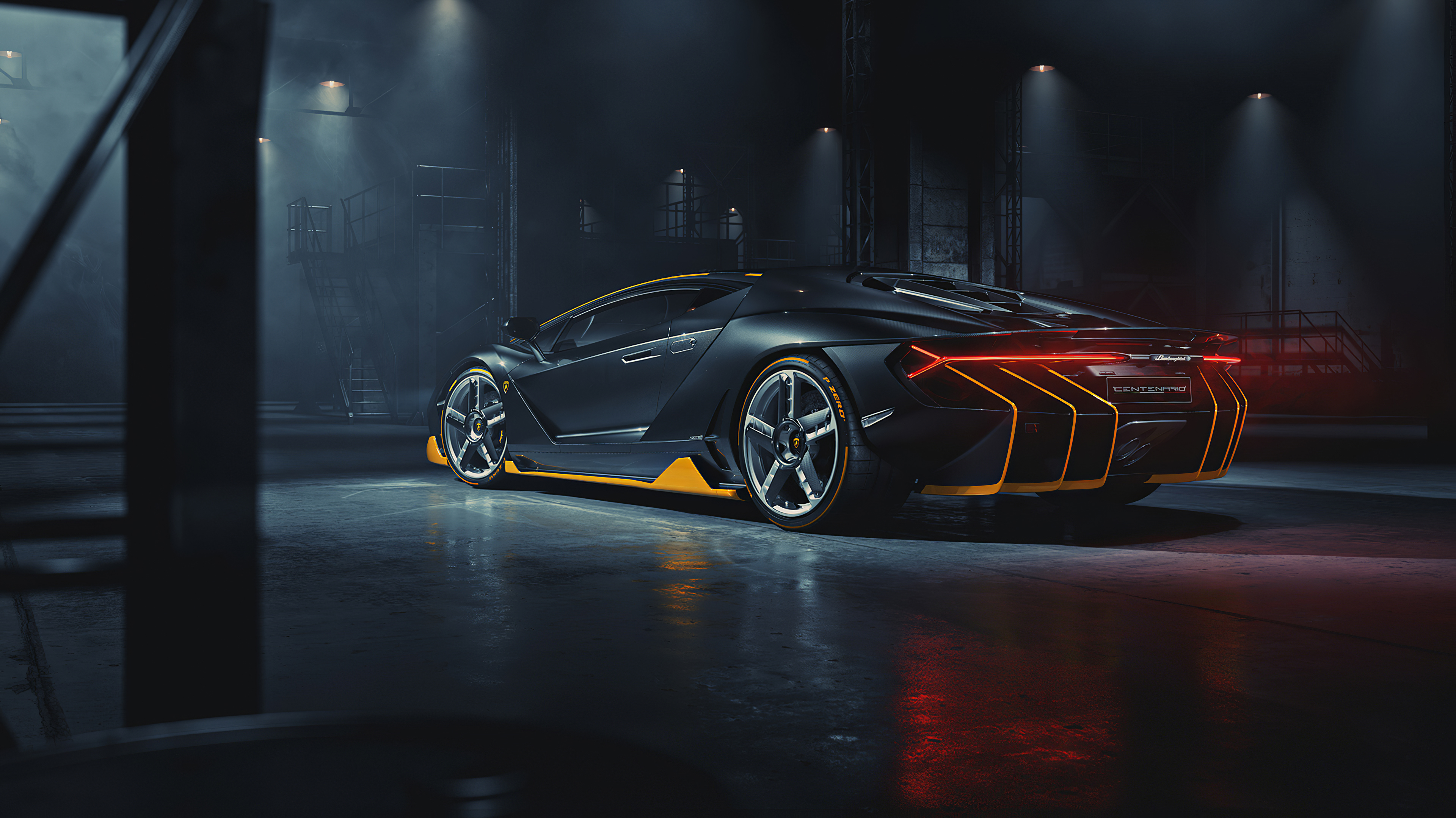 Lamborghini Centenario Rear 2020, HD Cars, 4k Wallpapers ...