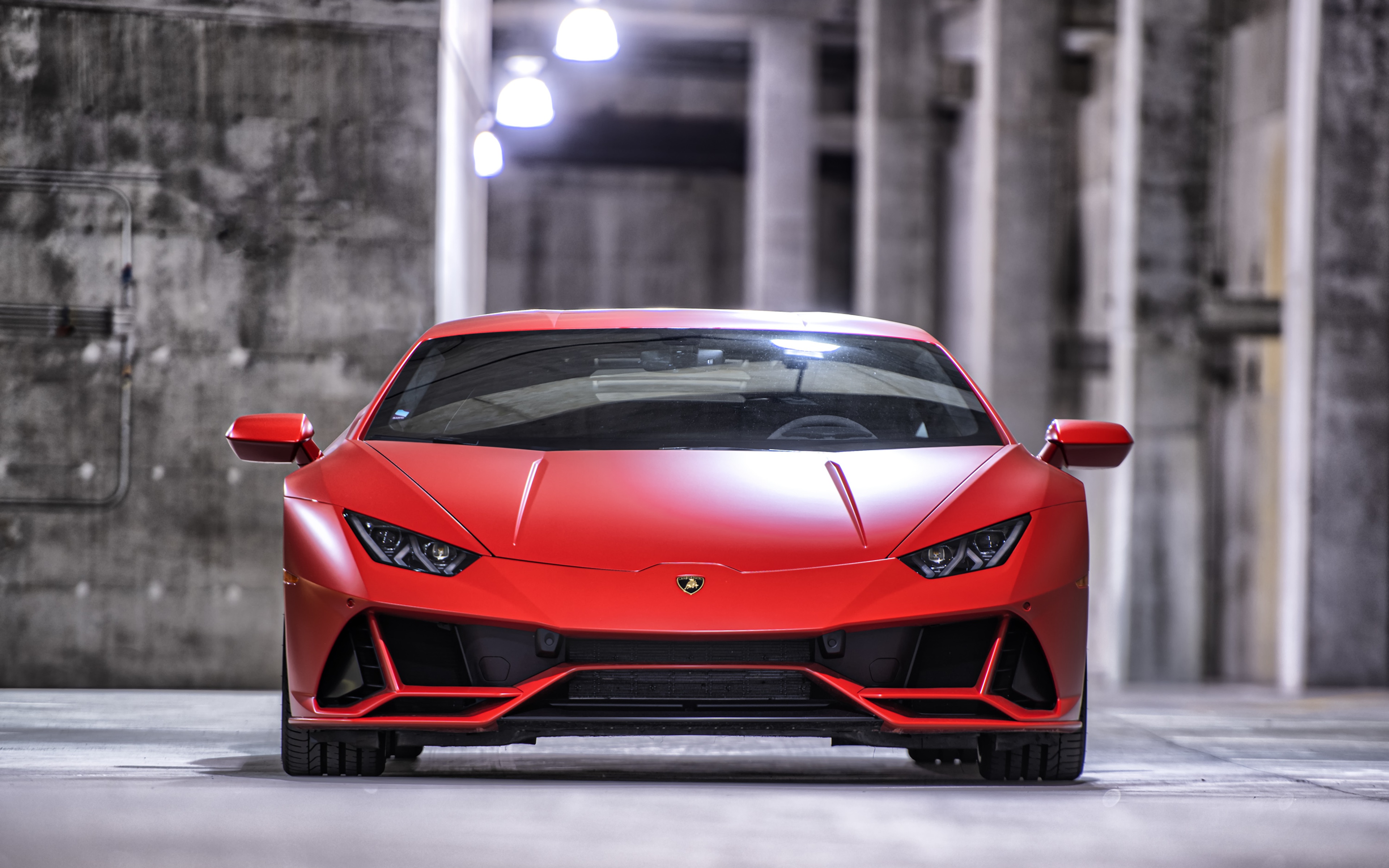 Lamborghini Huracan Evo Red Front 4k, HD Cars, 4k Wallpapers, Images