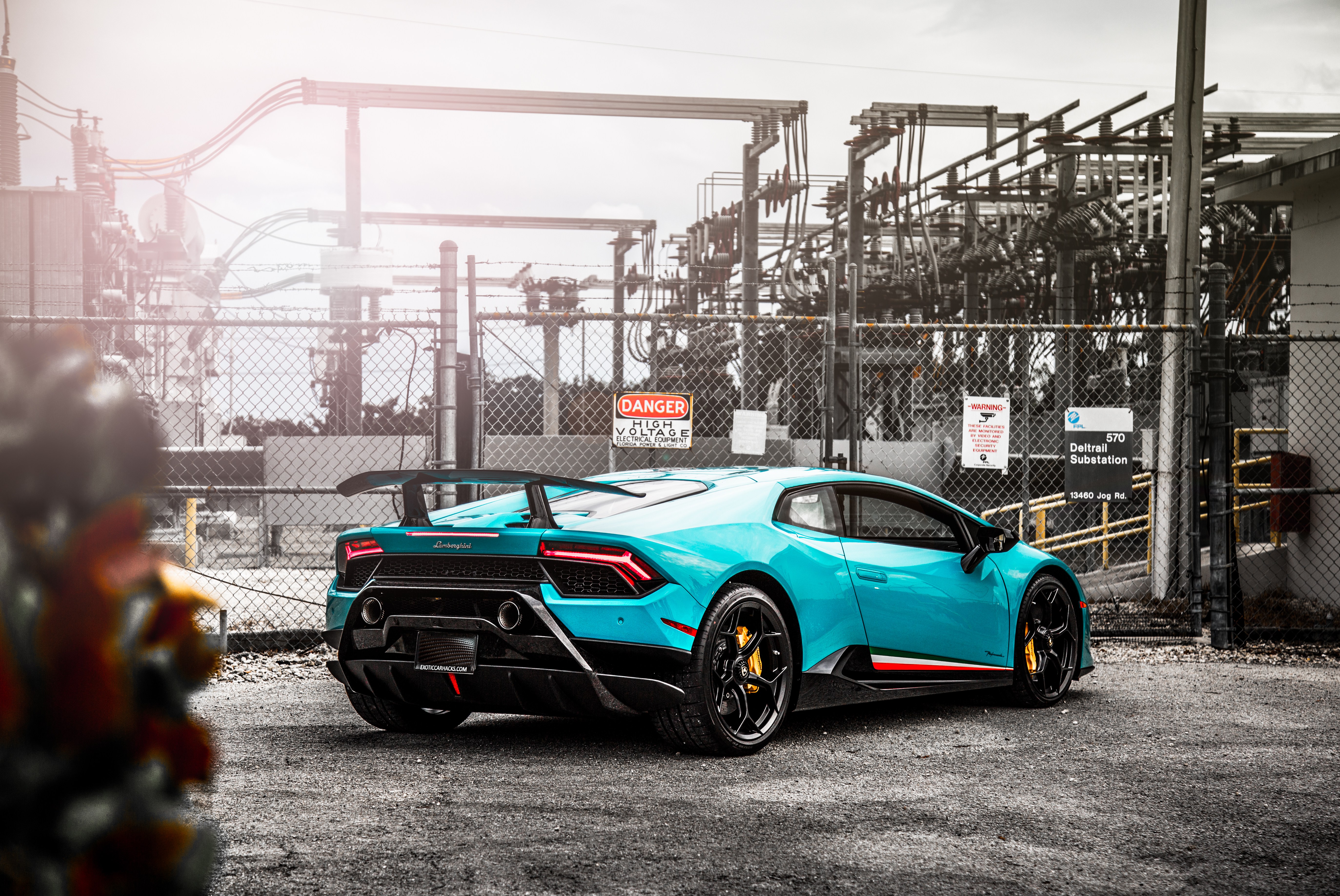 Lamborghini Huracan Performante Rear 5k, HD Cars, 4k Wallpapers, Images