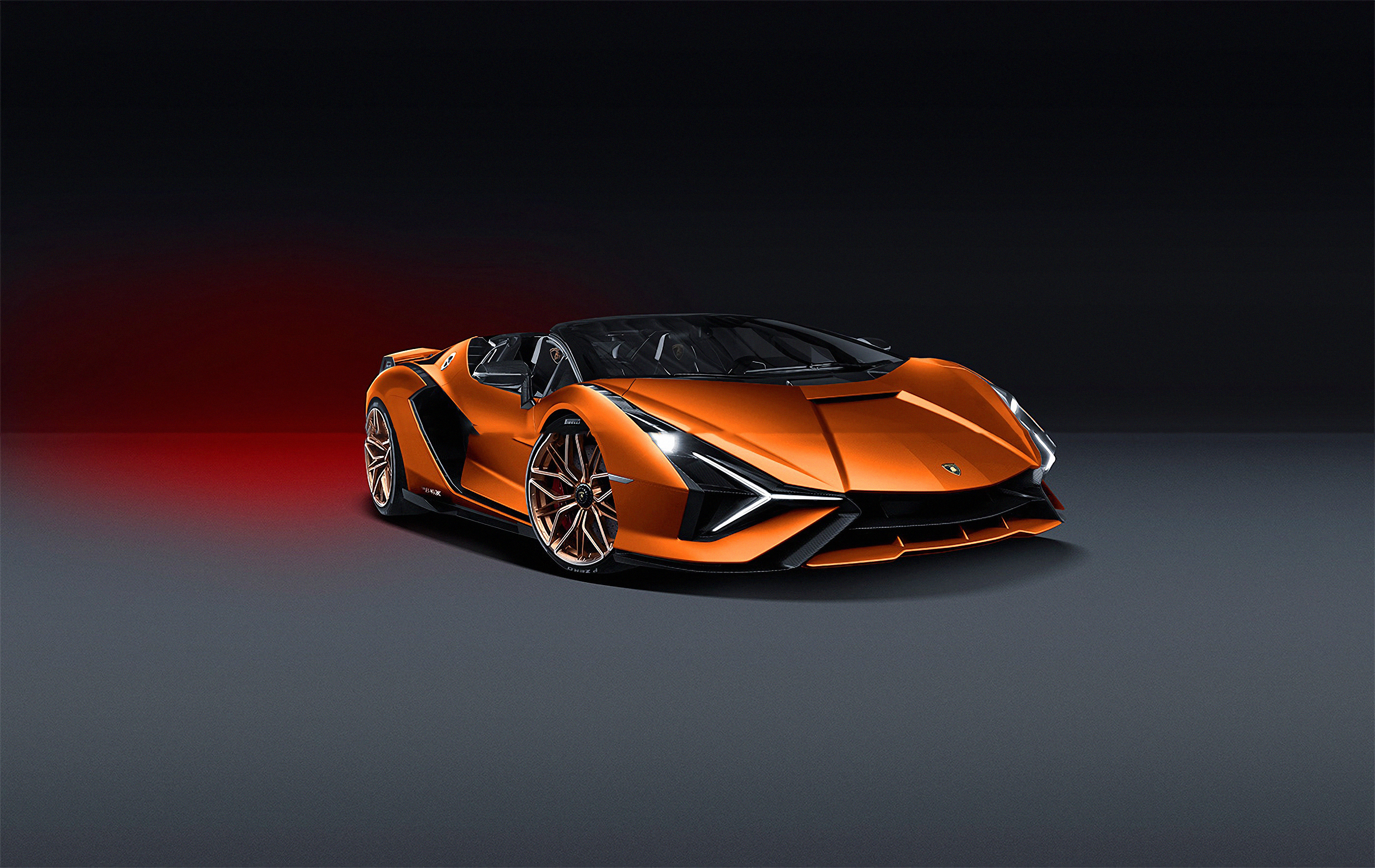 Lamborghini Sian 2019 Front View 4k, HD Cars, 4k Wallpapers, Images