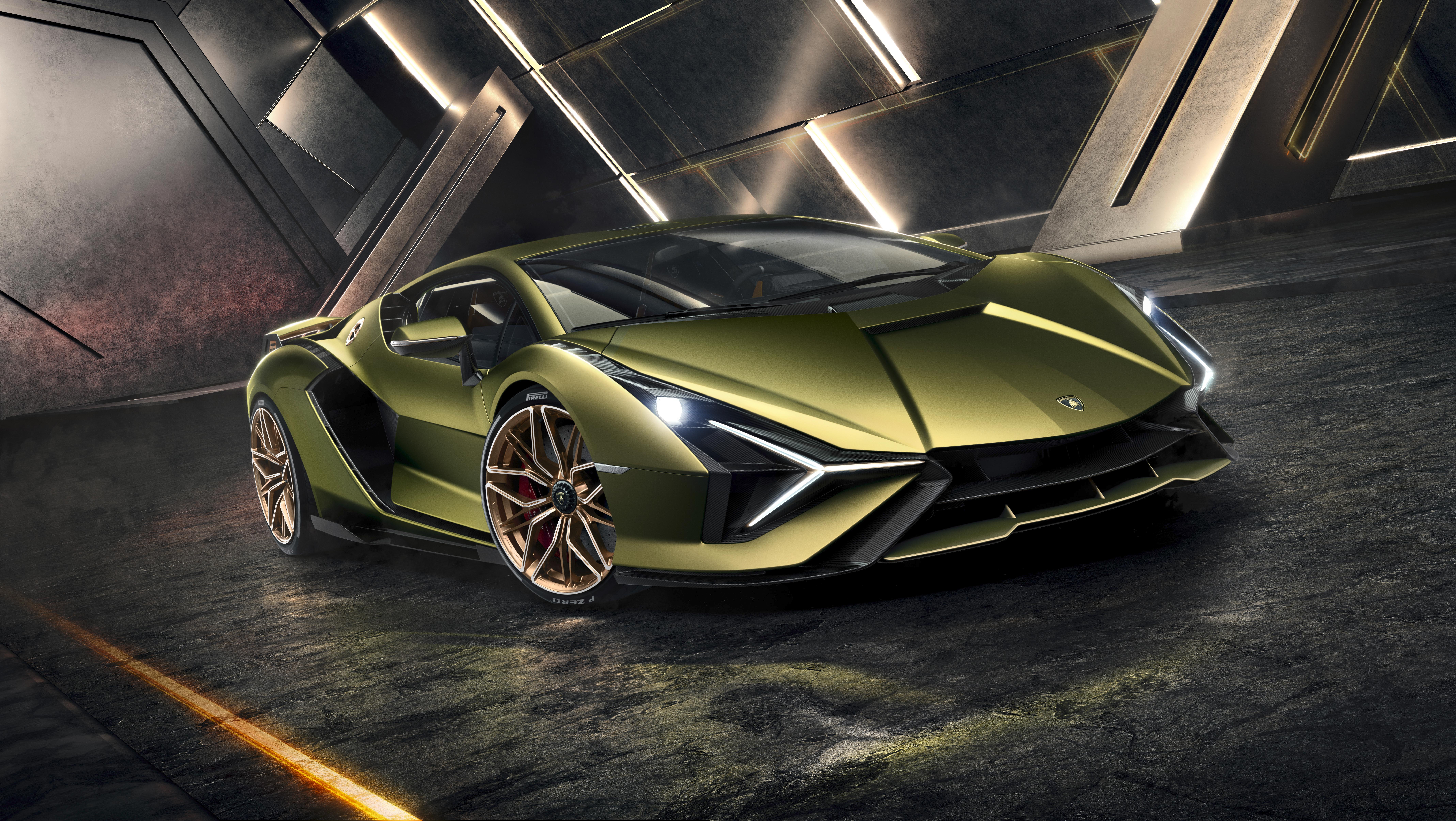 7680x4320 Lamborghini Sian 2019 Front View 8k Hd 4k Wallpapers Images