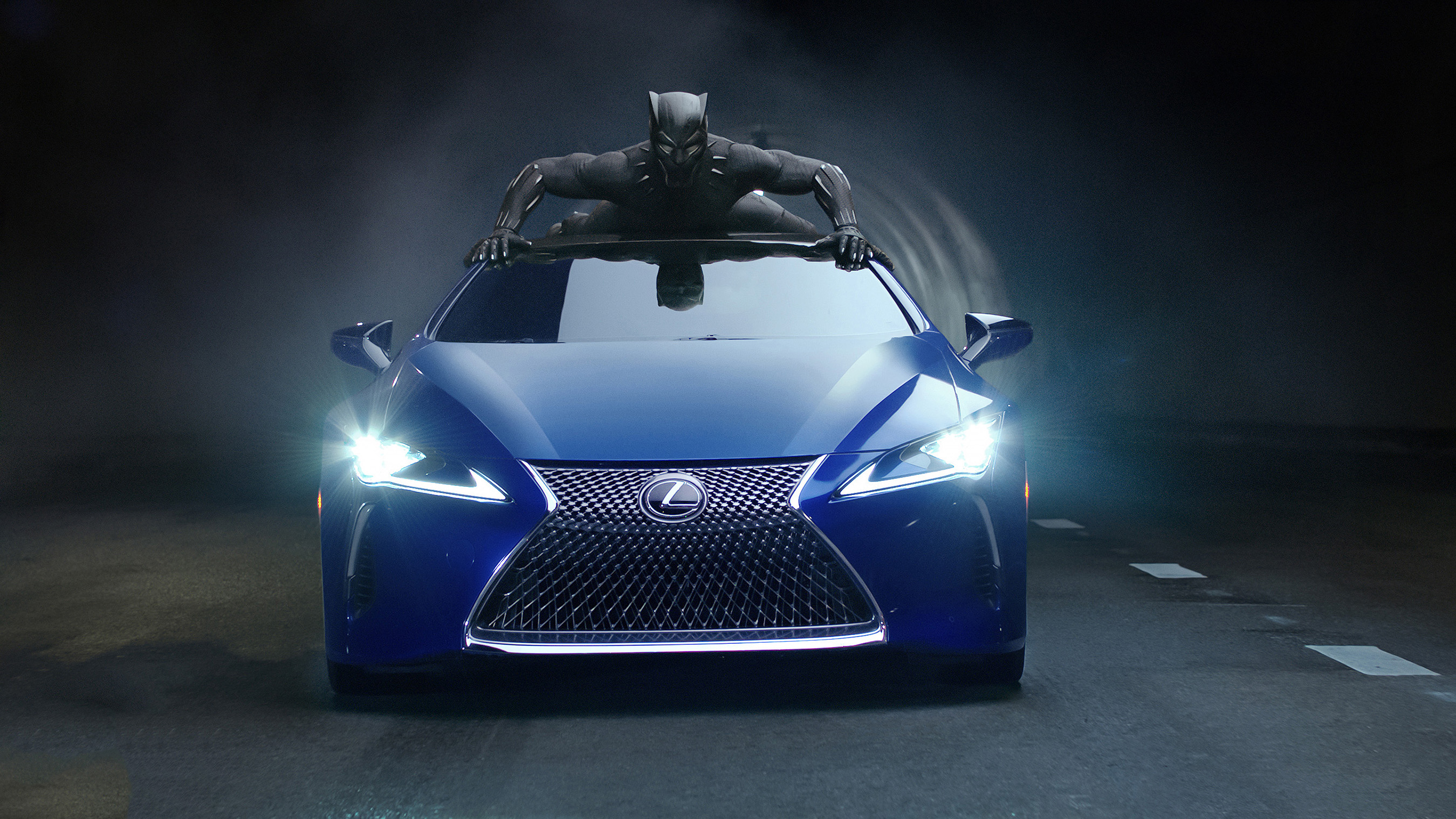 3840x2400 Lexus Black Panther Lc 500 2018 4k Hd 4k Wallpapers Images Backgrounds Photos And Pictures