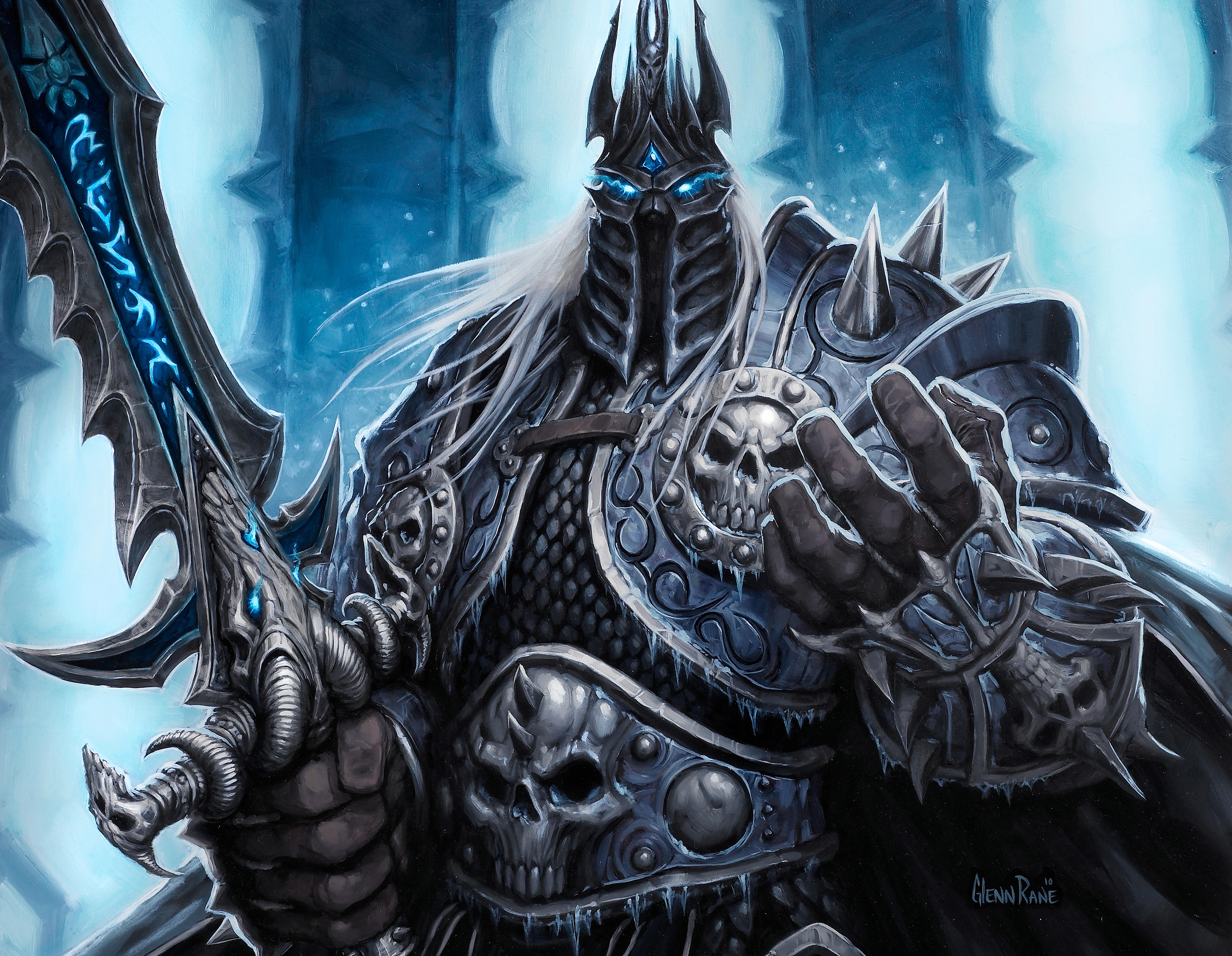 World of Warcraft Wrath of the Lich King Classic Wallpaper 4K HD PC 6271j