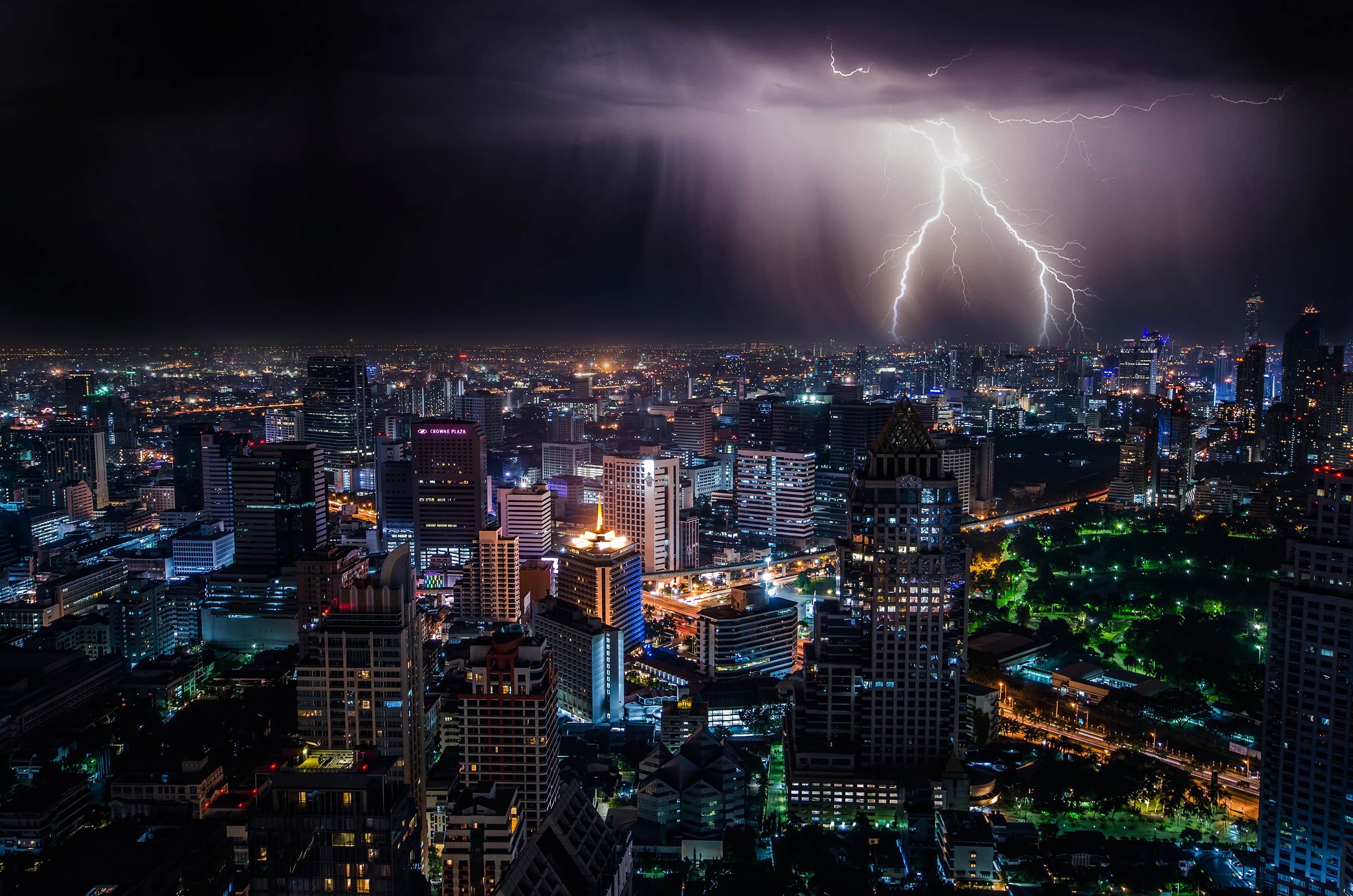 Lightning Storm At Night Bangkok 4k, HD World, 4k Wallpapers, Images,  Backgrounds, Photos and Pictures