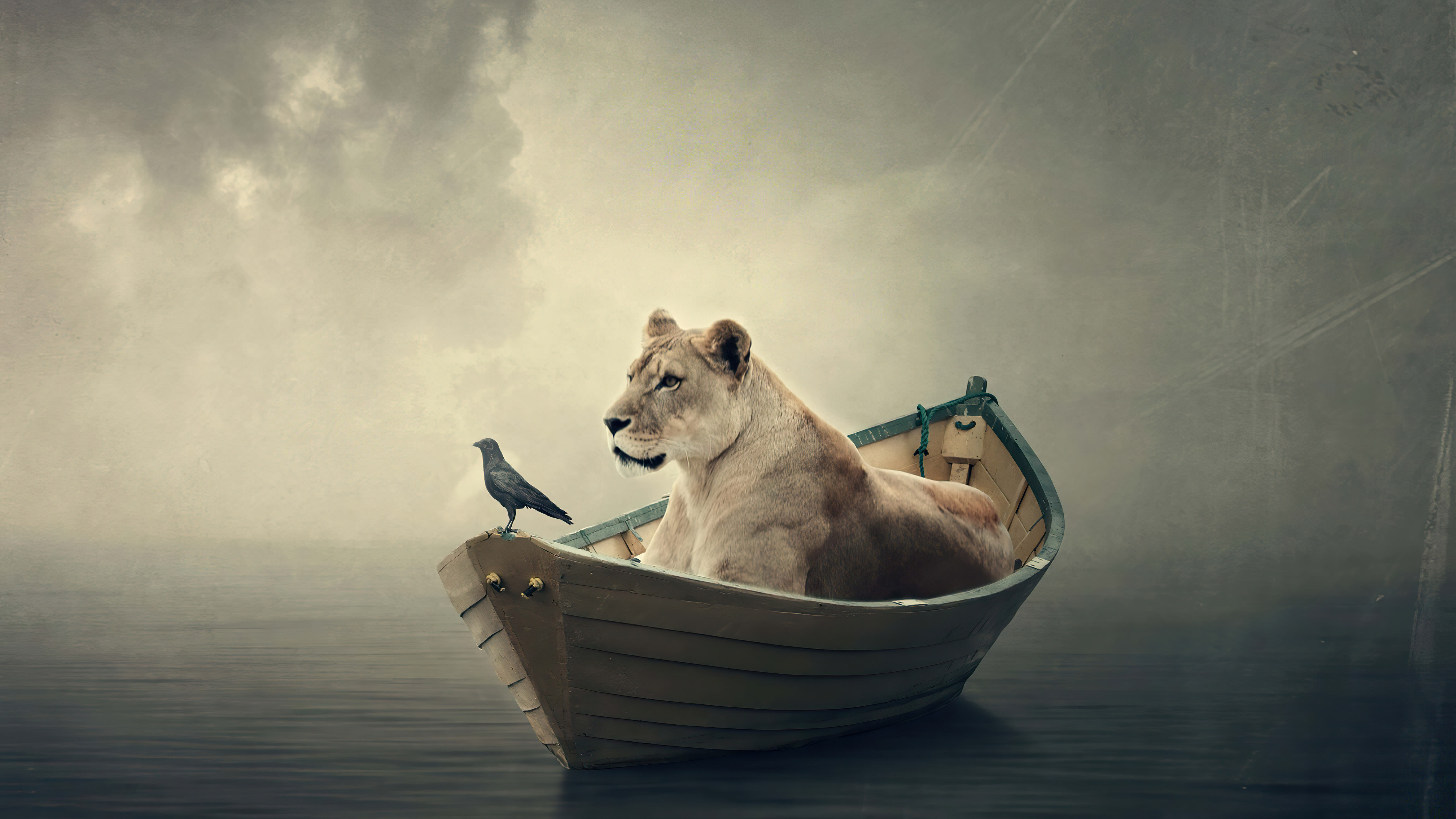 Lion Boat 5k, HD Photography, 4k Wallpapers, Images, Backgrounds, Photos  and Pictures