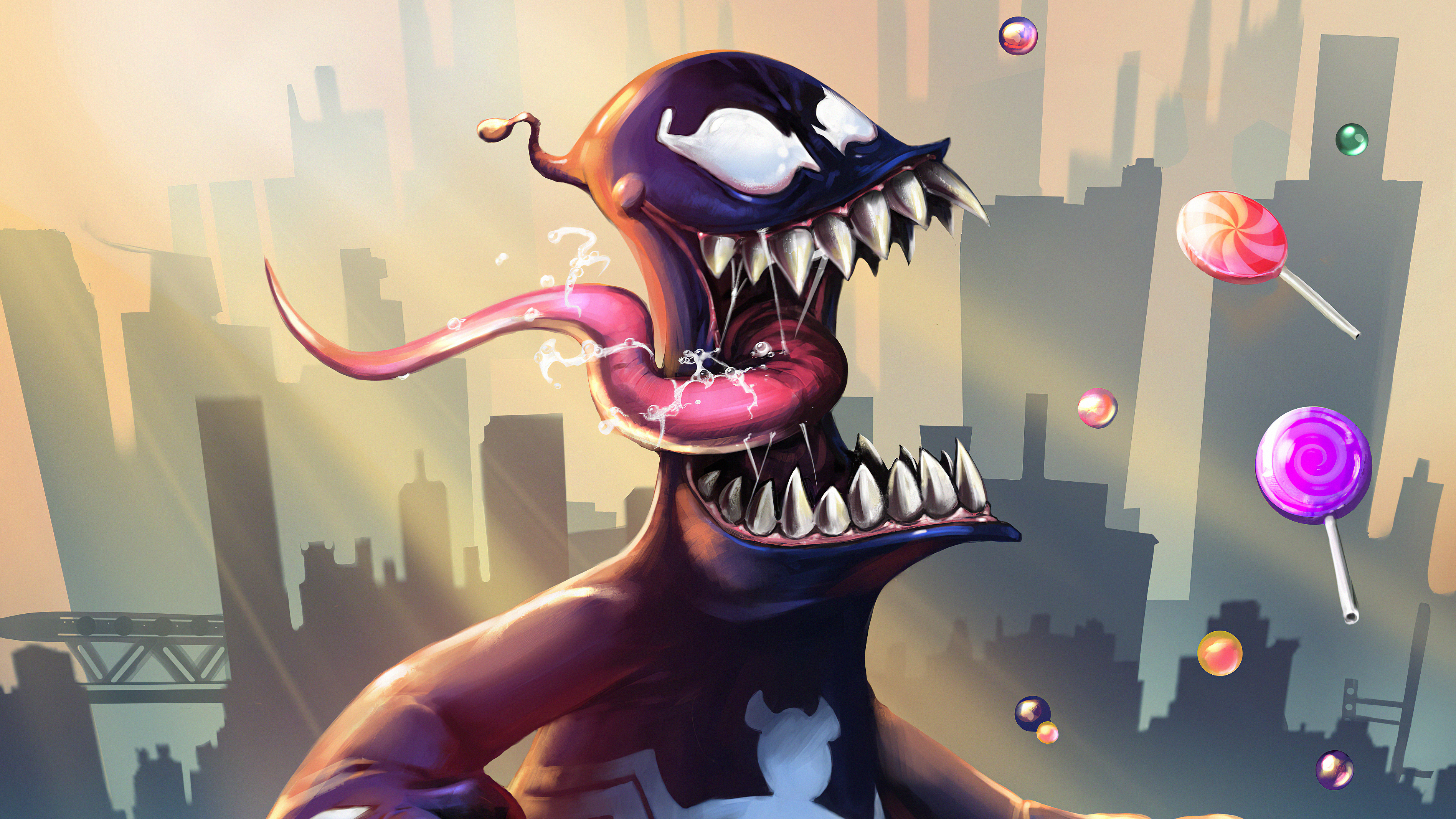 2560x1700 Little Funny Venom Chromebook Pixel HD 4k Wallpapers, Images,  Backgrounds, Photos and Pictures